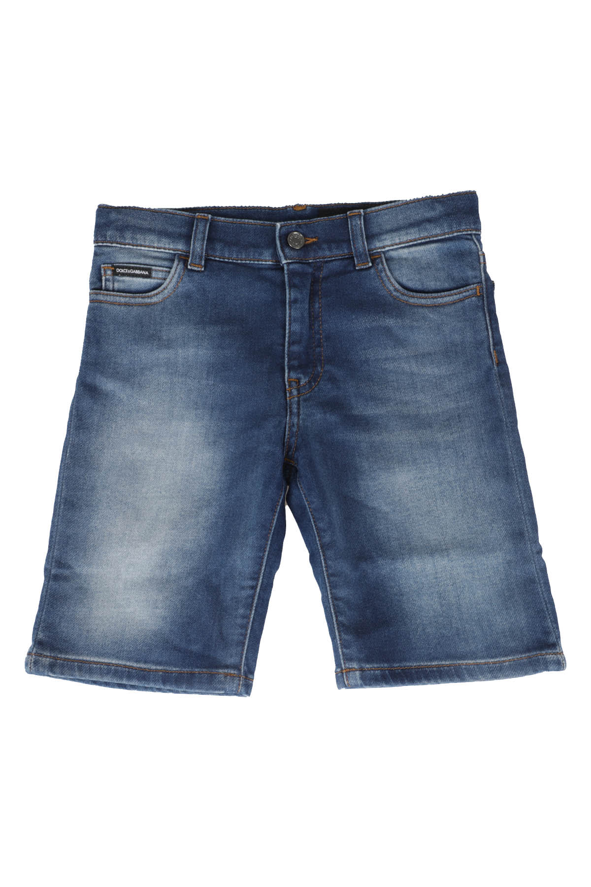 Dolce & Gabbana Kids' Jeans In Blu Scuro