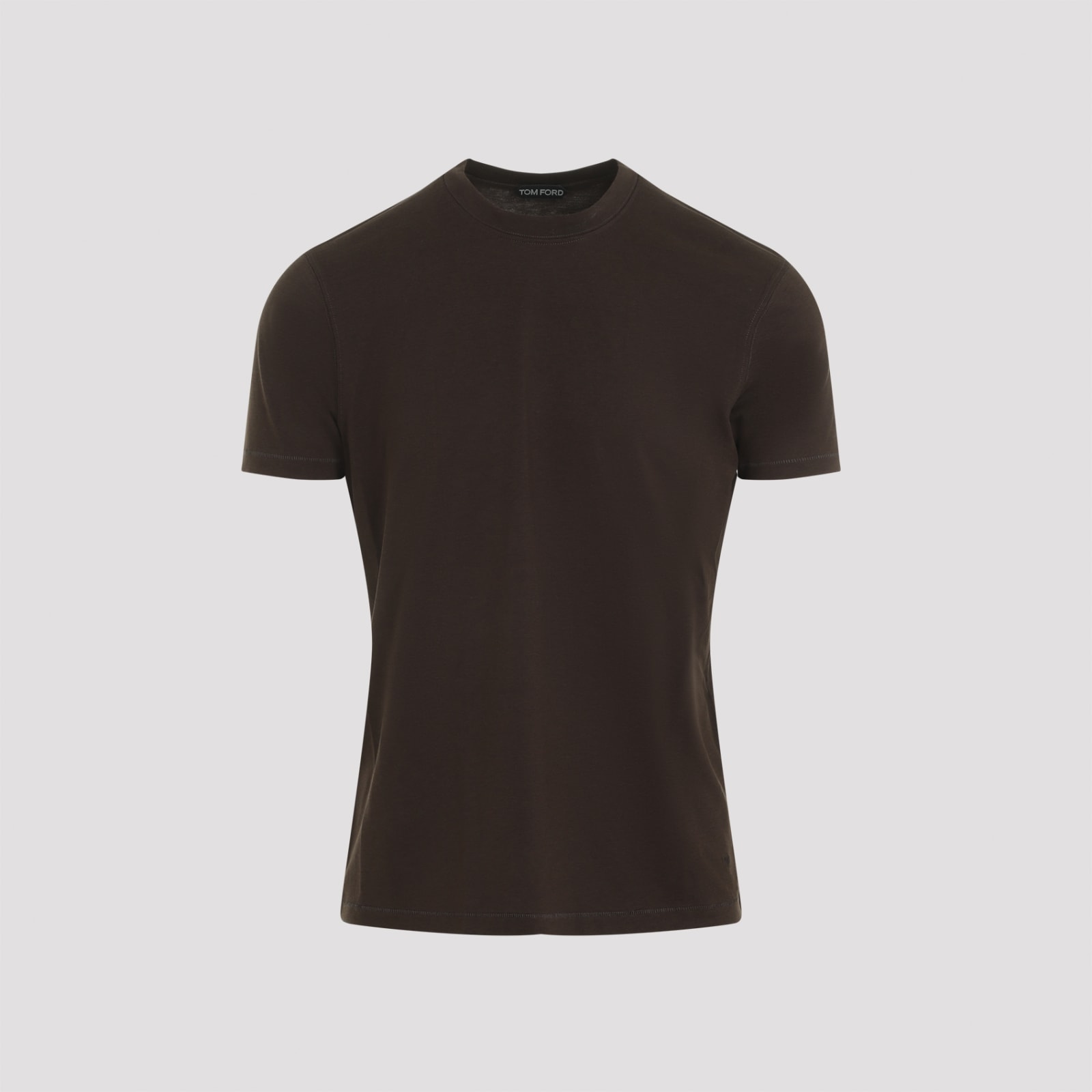 Shop Tom Ford T-shirt In Sable Brown