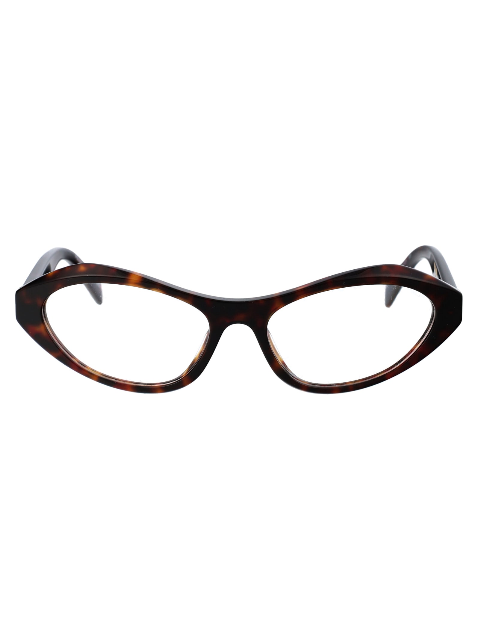 Shop Prada 0pr A21v Glasses In 17n1o1 Root Tortoise