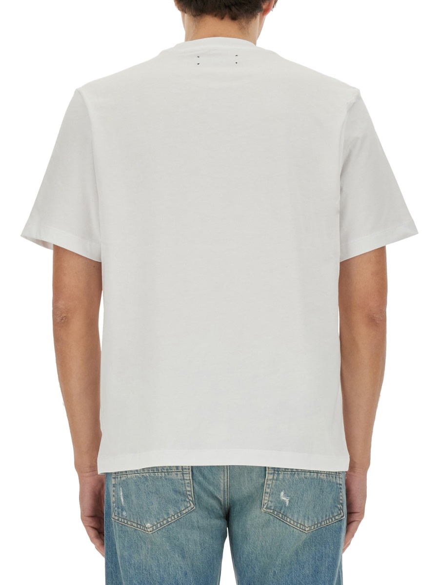 Shop Amiri T-shirt With Logo In White