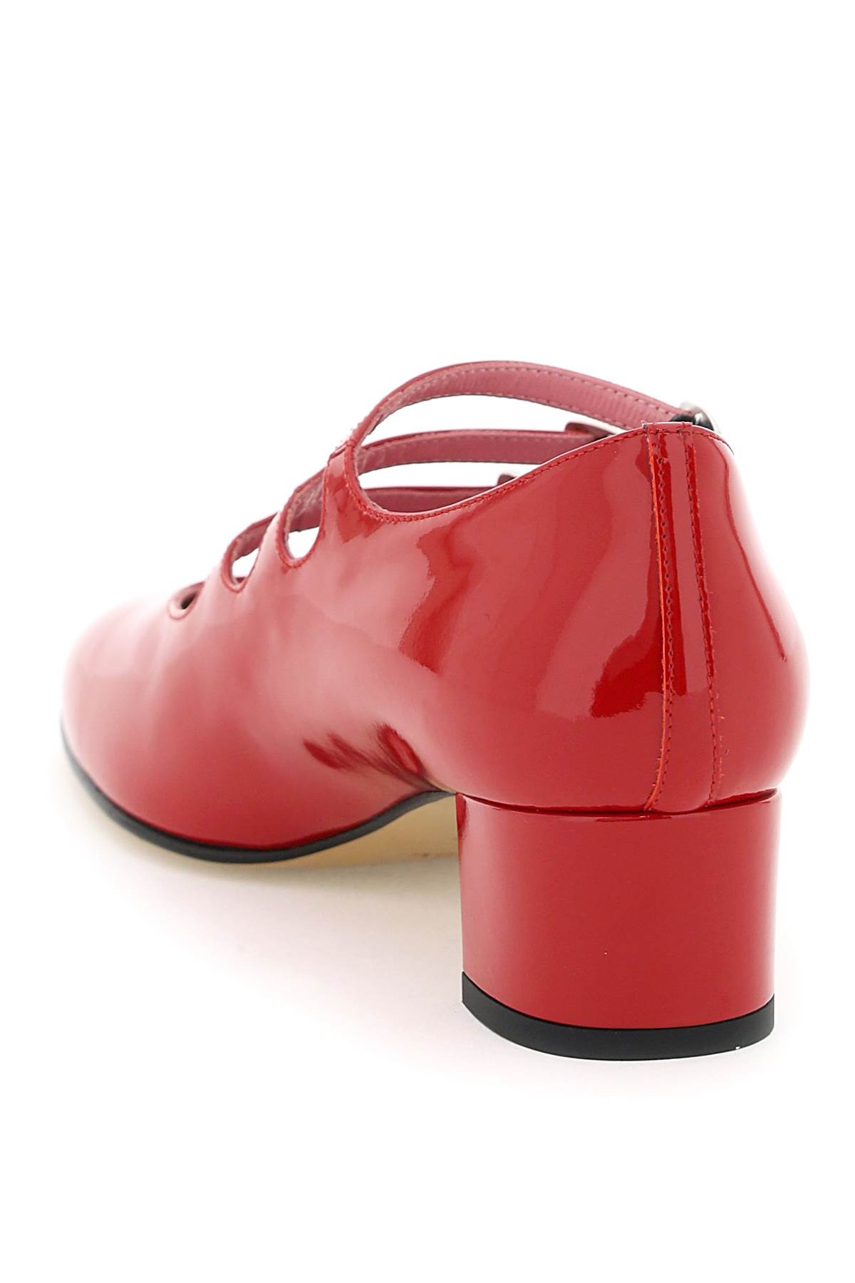 Shop Carel Patent Leather Kina Mary Jane In Red