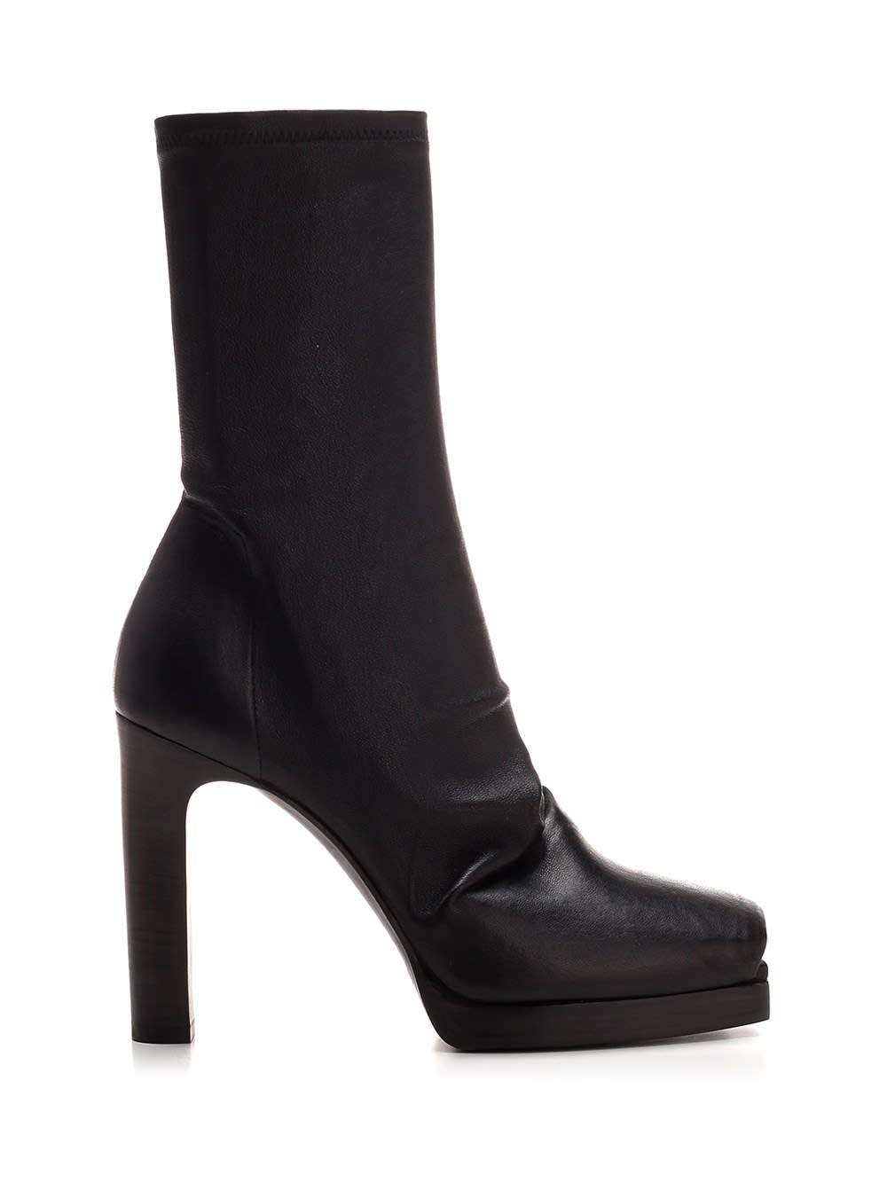 RICK OWENS WEDGE ANKLE BOOT
