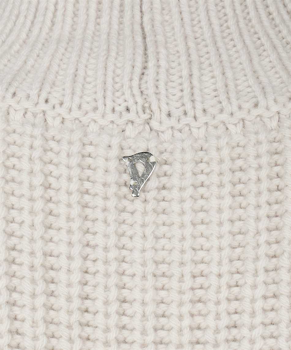 Dondup Wool And Cashmere Sweater In White