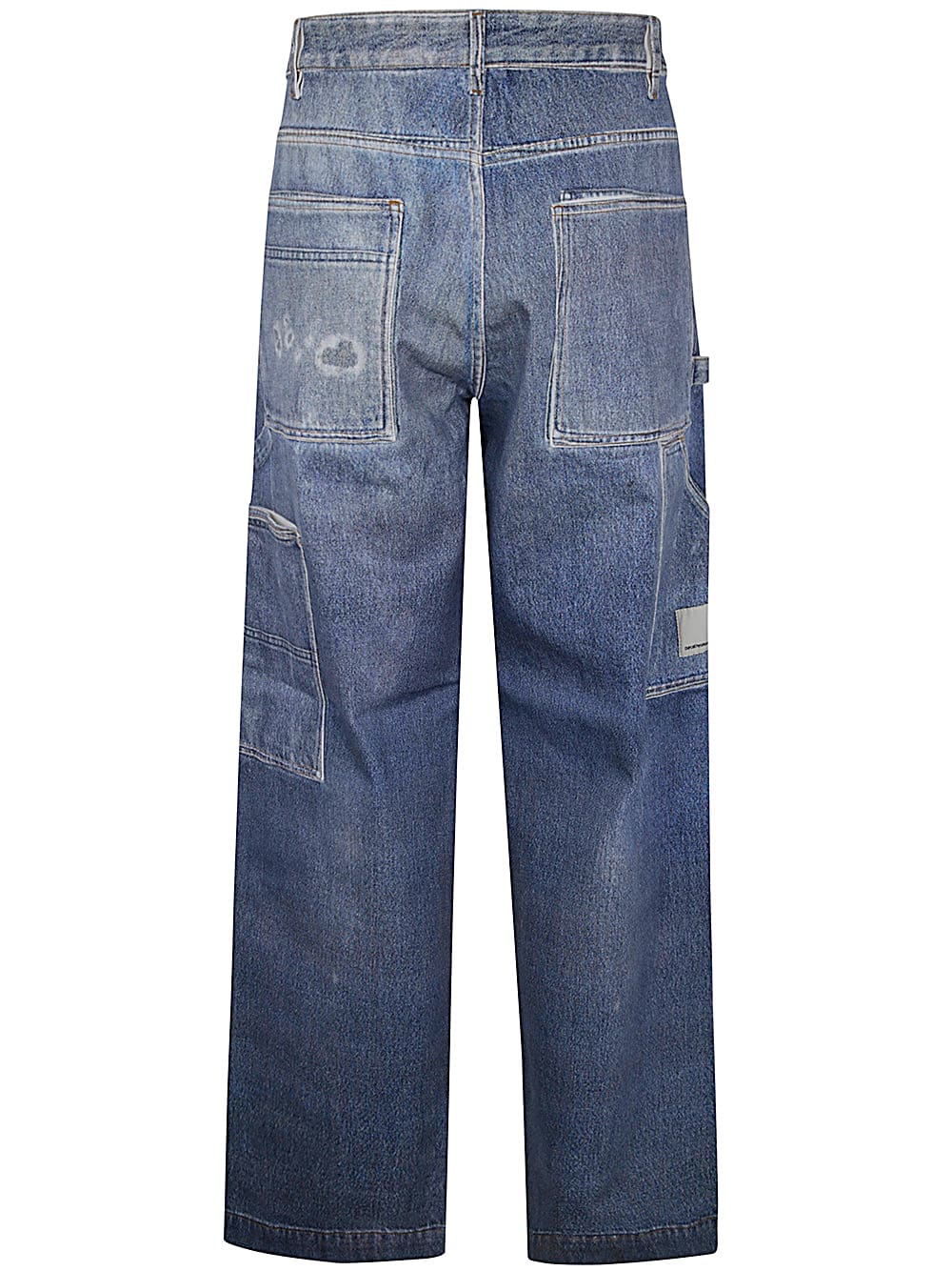 Shop Emporio Armani Jeans In Denim Blue