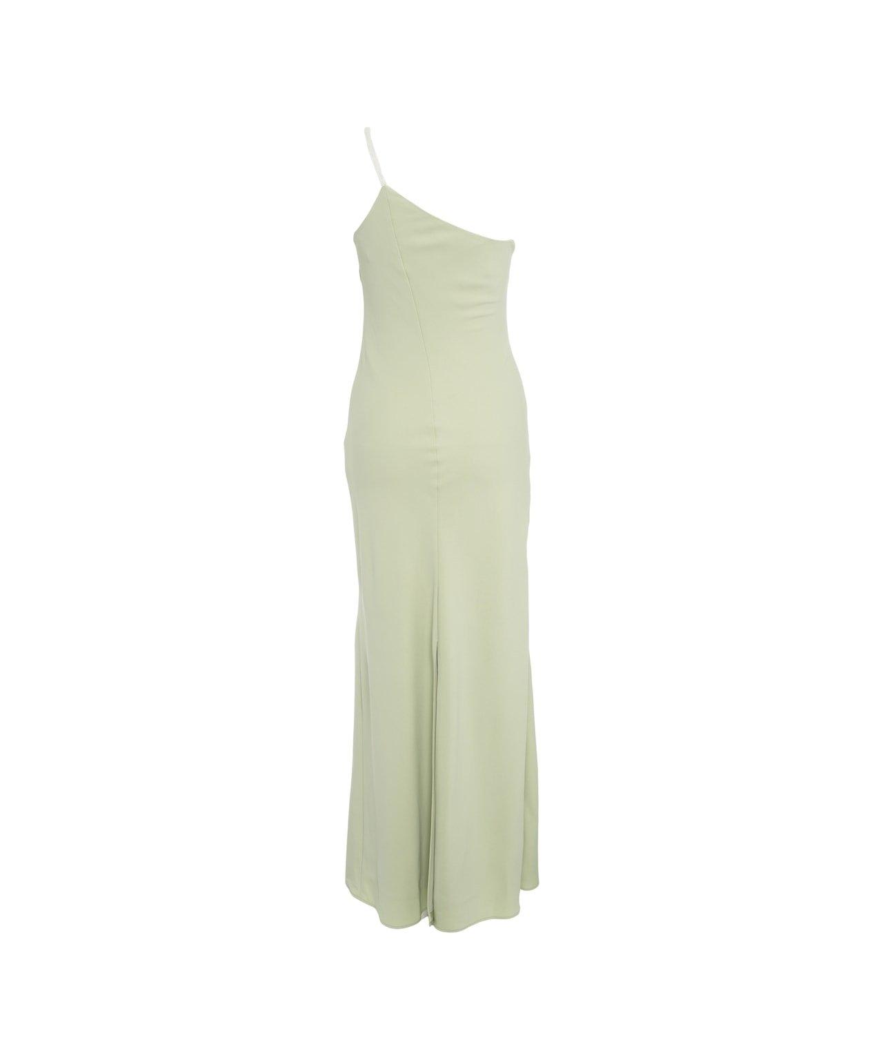 Shop Staud Elodie One-shoulder Maxi Dress