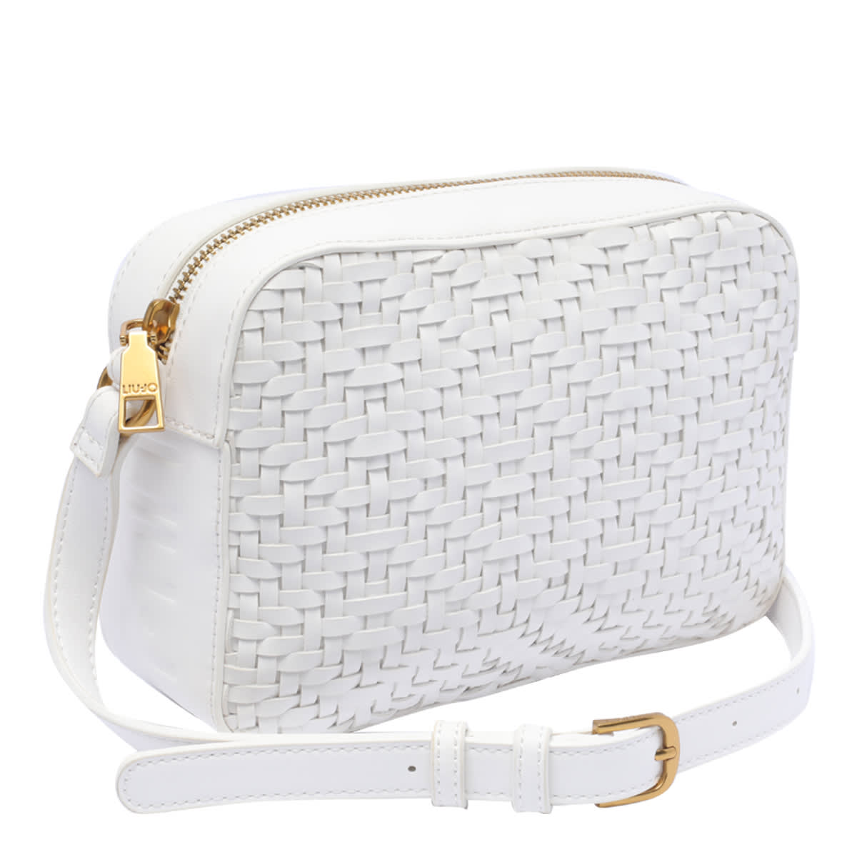 Shop Liu •jo Camera Bag In White
