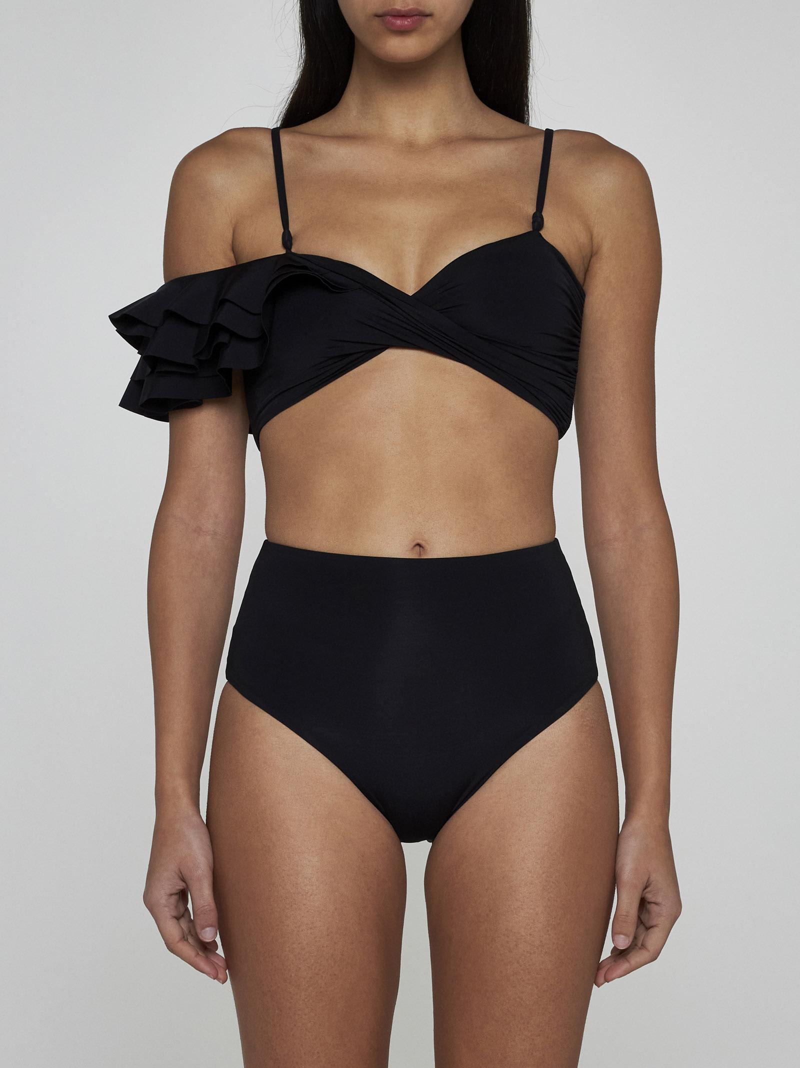 Shop Maygel Coronel Costa Bikini In Black