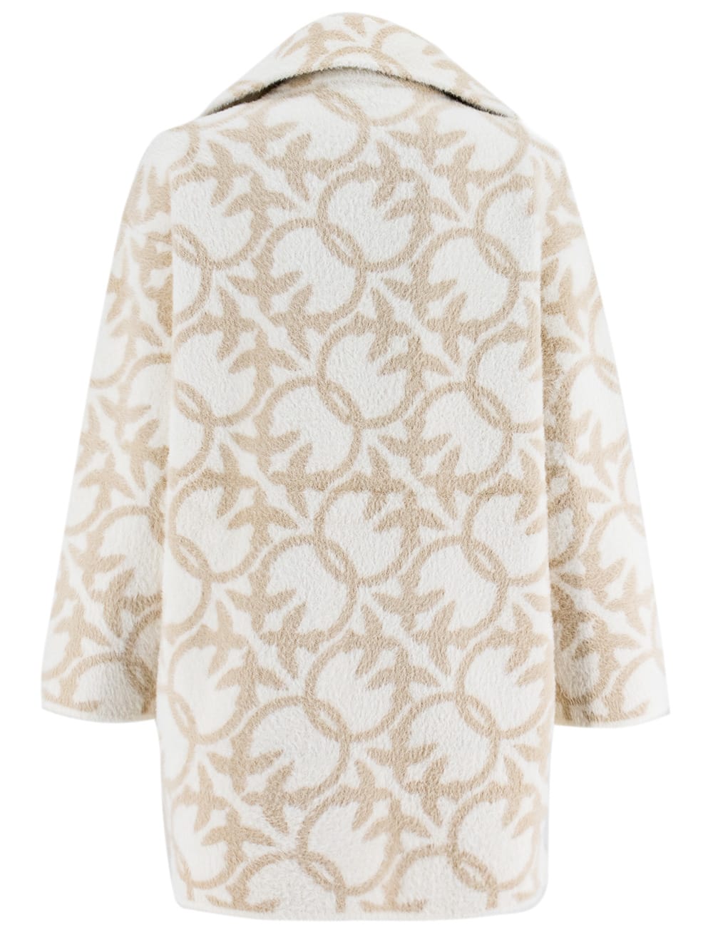 Shop Pinko Coat In Panna Beige