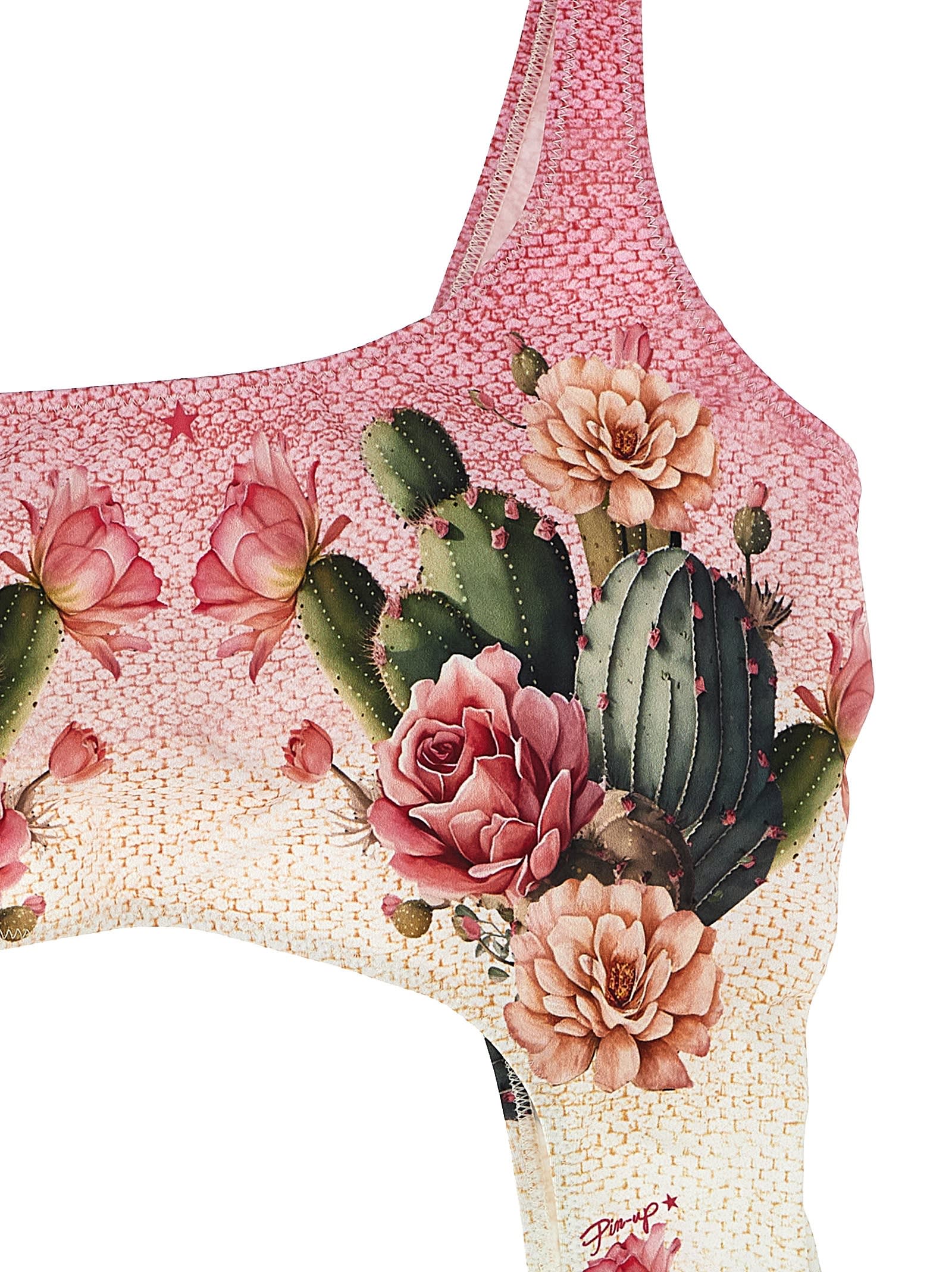 Pin Up Stars Pin-up Stars 'fiore Del Deserto' One-piece Swimsuit
