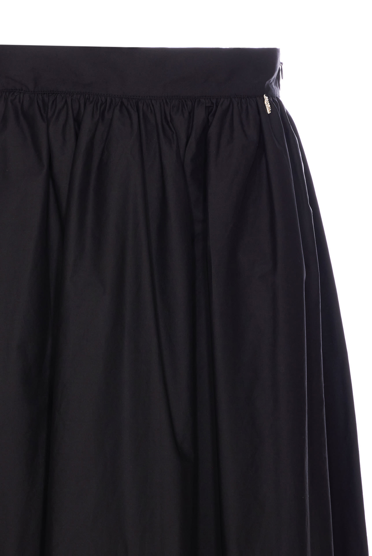 Liu •jo Cotton Skirt With Embroidery Liu-jo