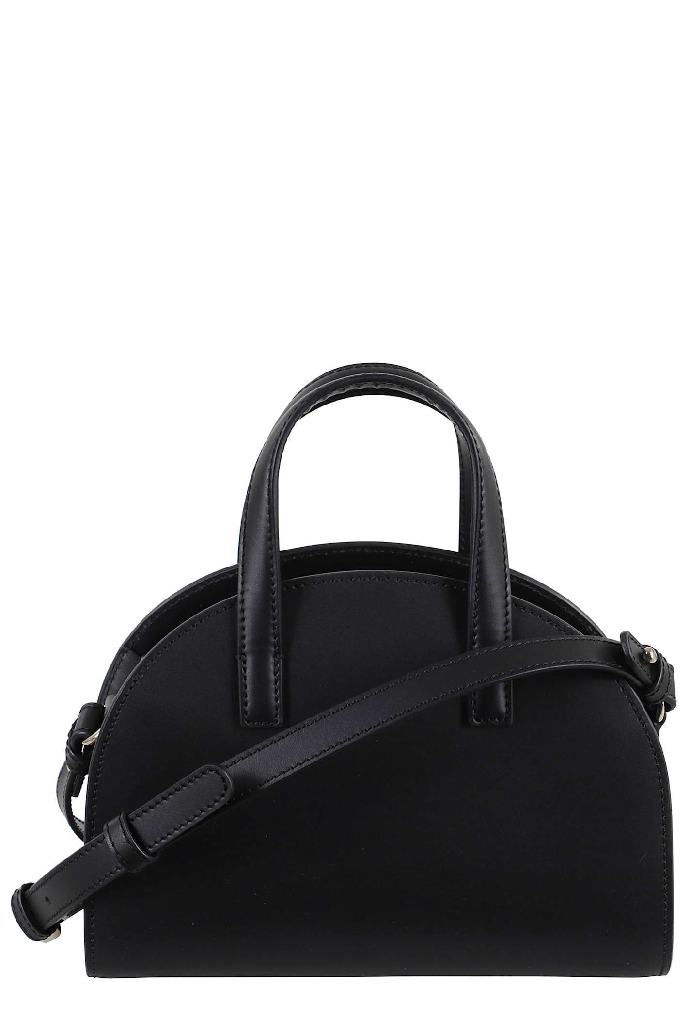 Apc Tote Demi Lune Small In Lzz Black