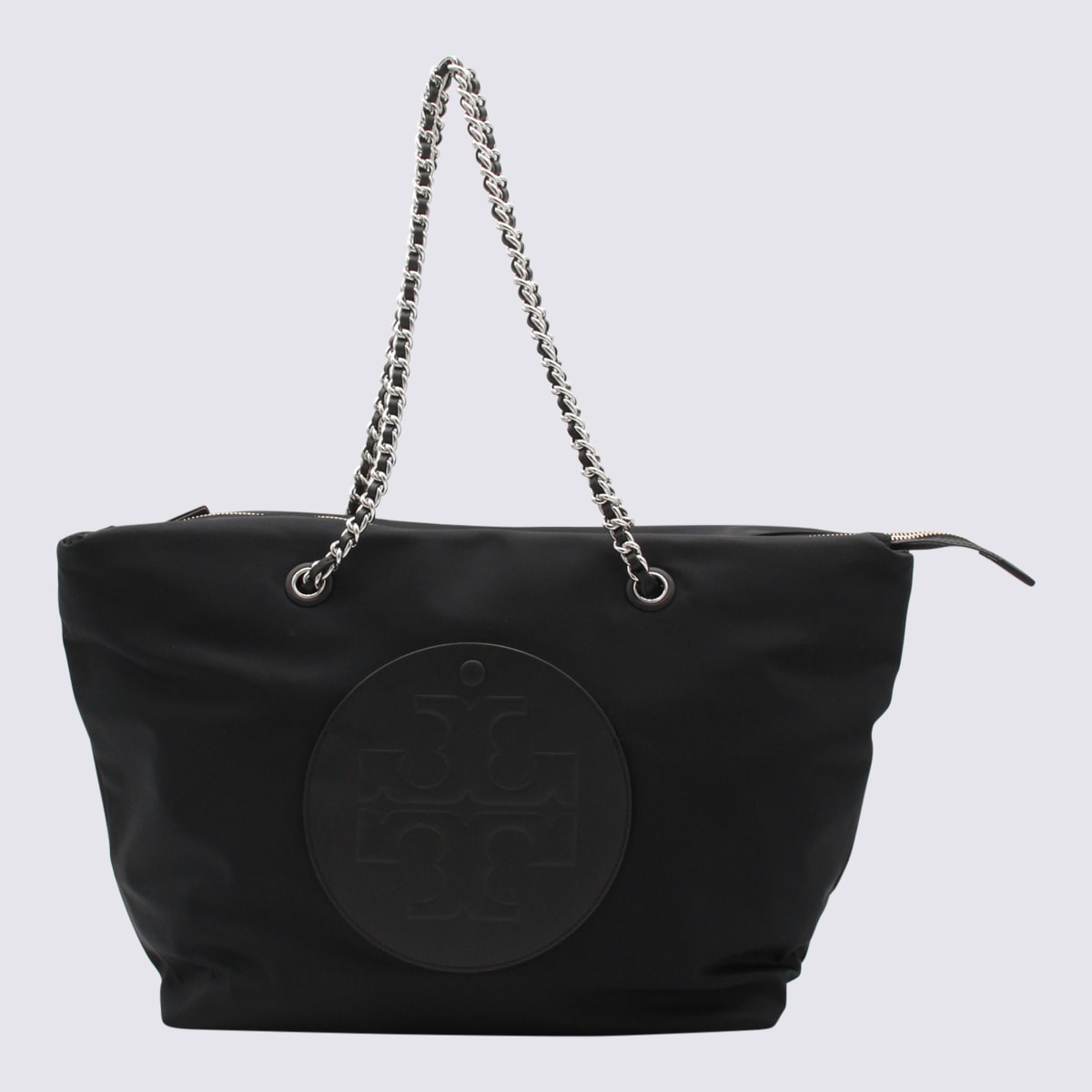Tory Burch Ella Nylon Tote Bag In Black