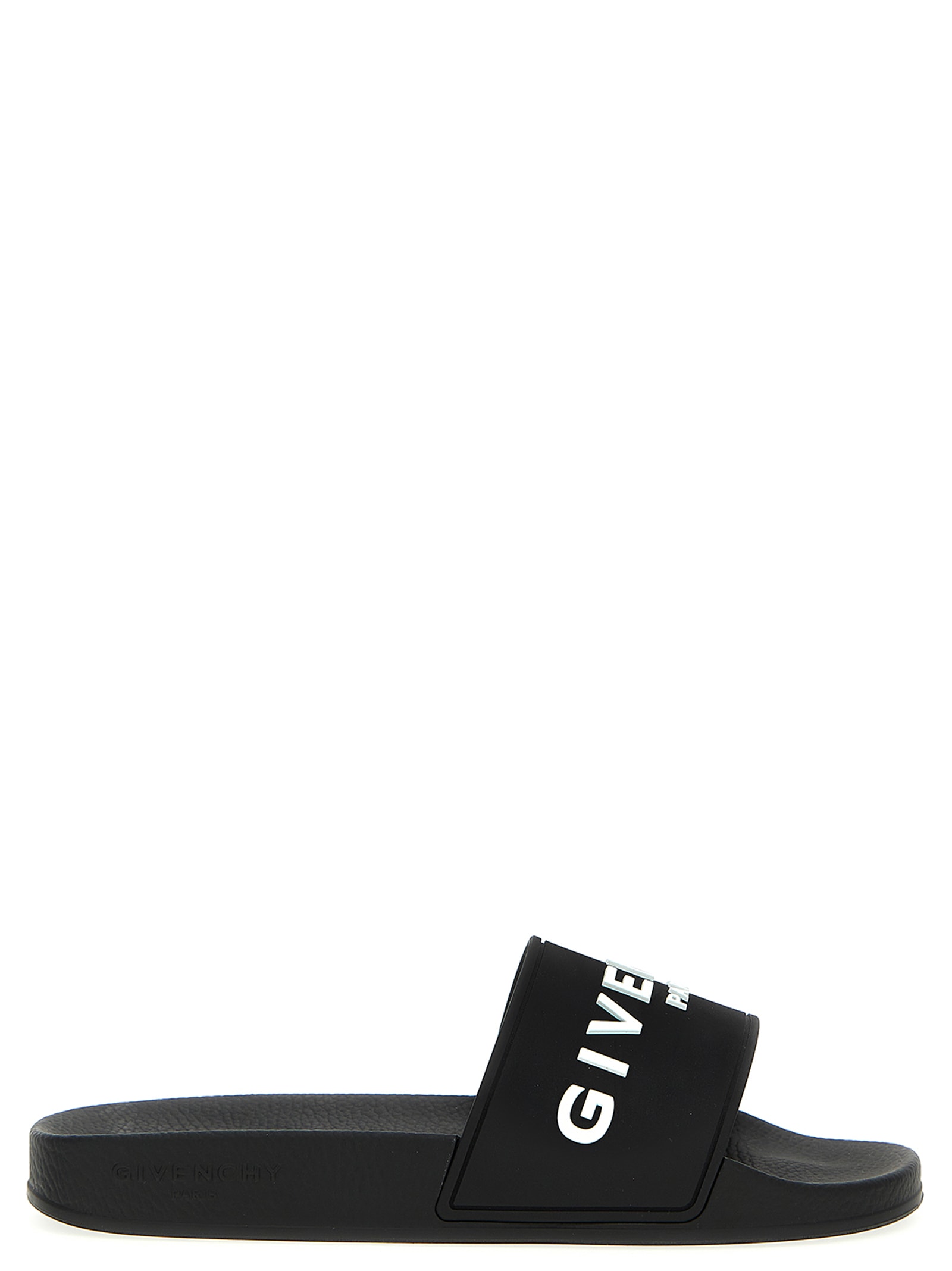 Givenchy Plage Capsule Slides In White/black