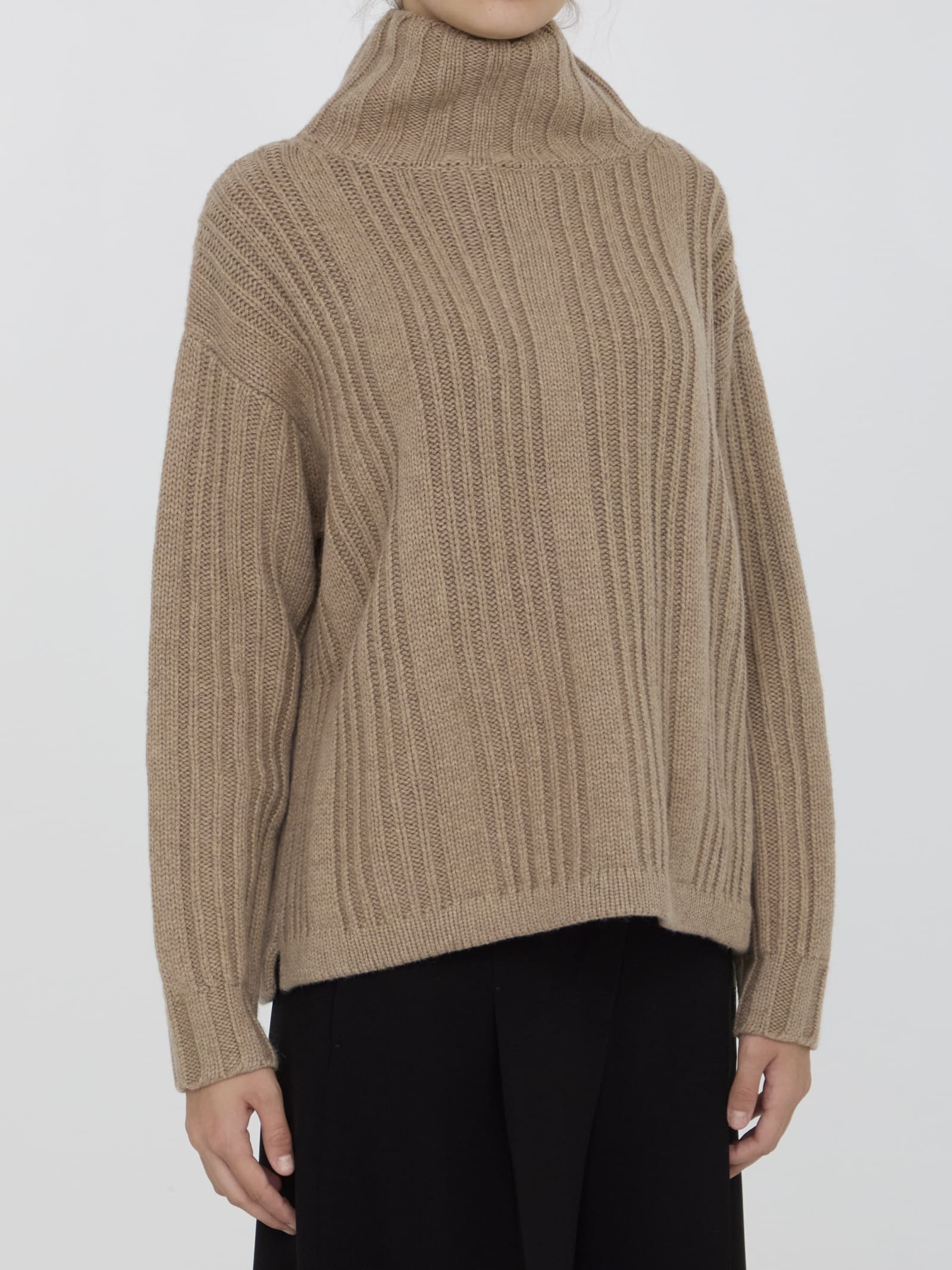 Shop Max Mara Vitalba Sweater In Beige