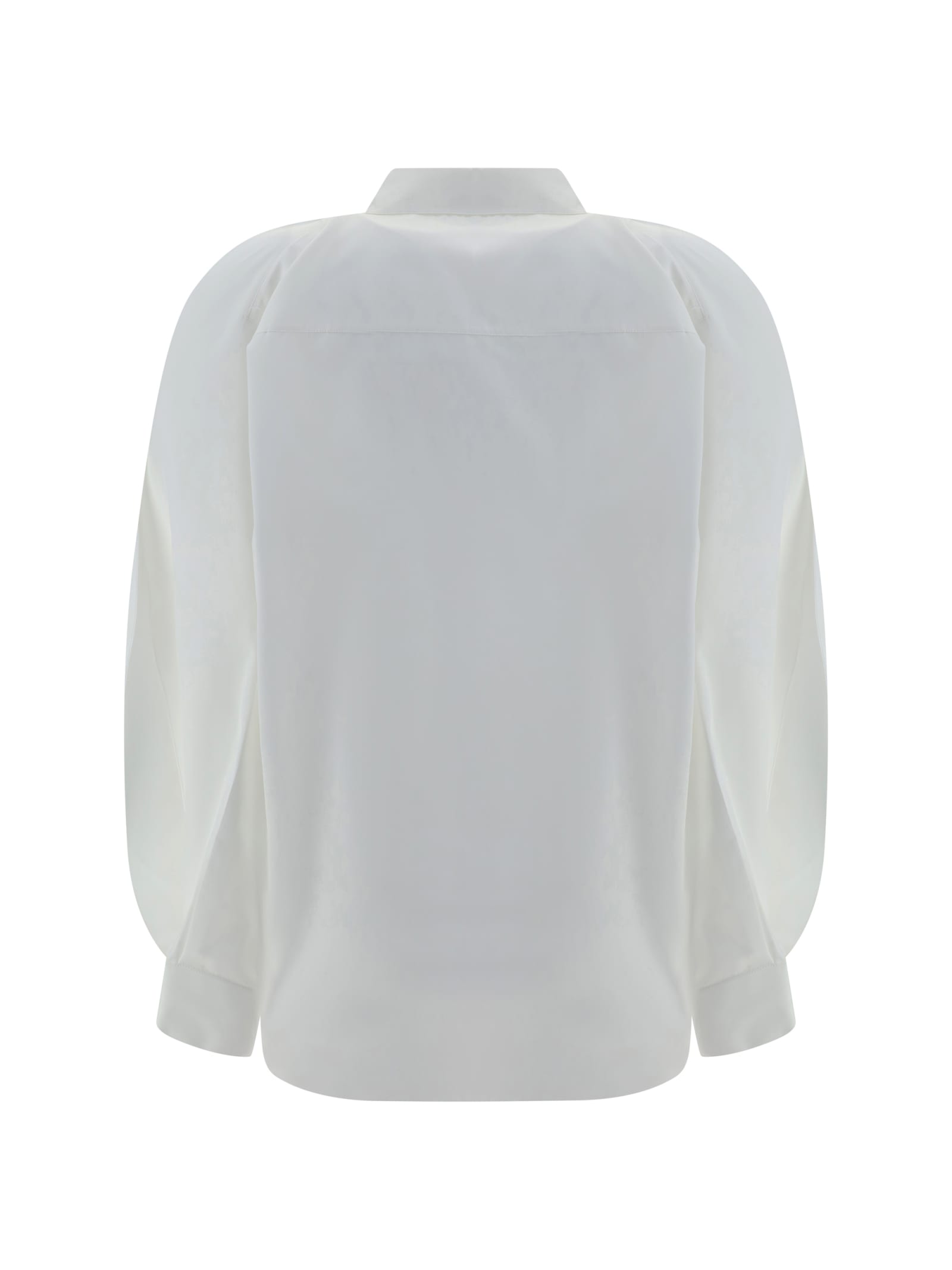 Shop Alaïa Shirt In Blanc