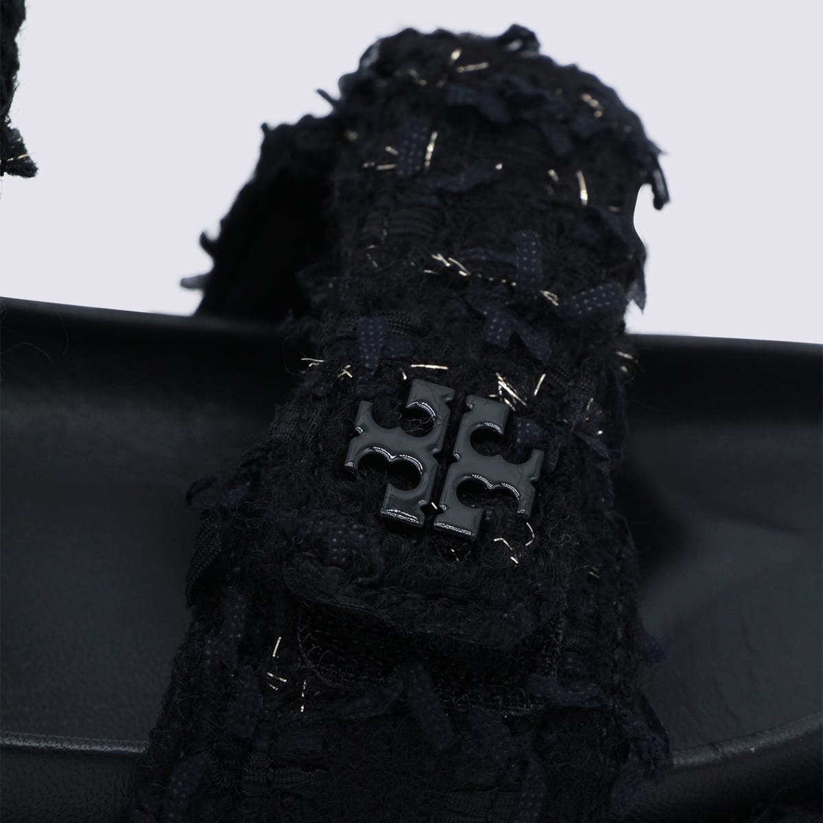 Tory Burch Dark Navy Sandals In Black