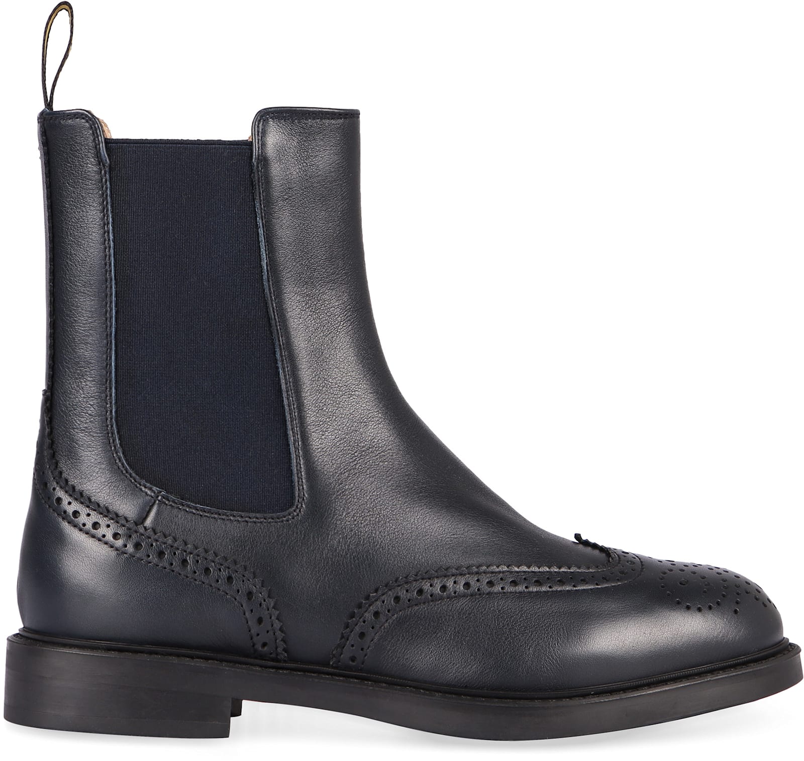 Shop Doucal's Leather Ankle-boots In Black