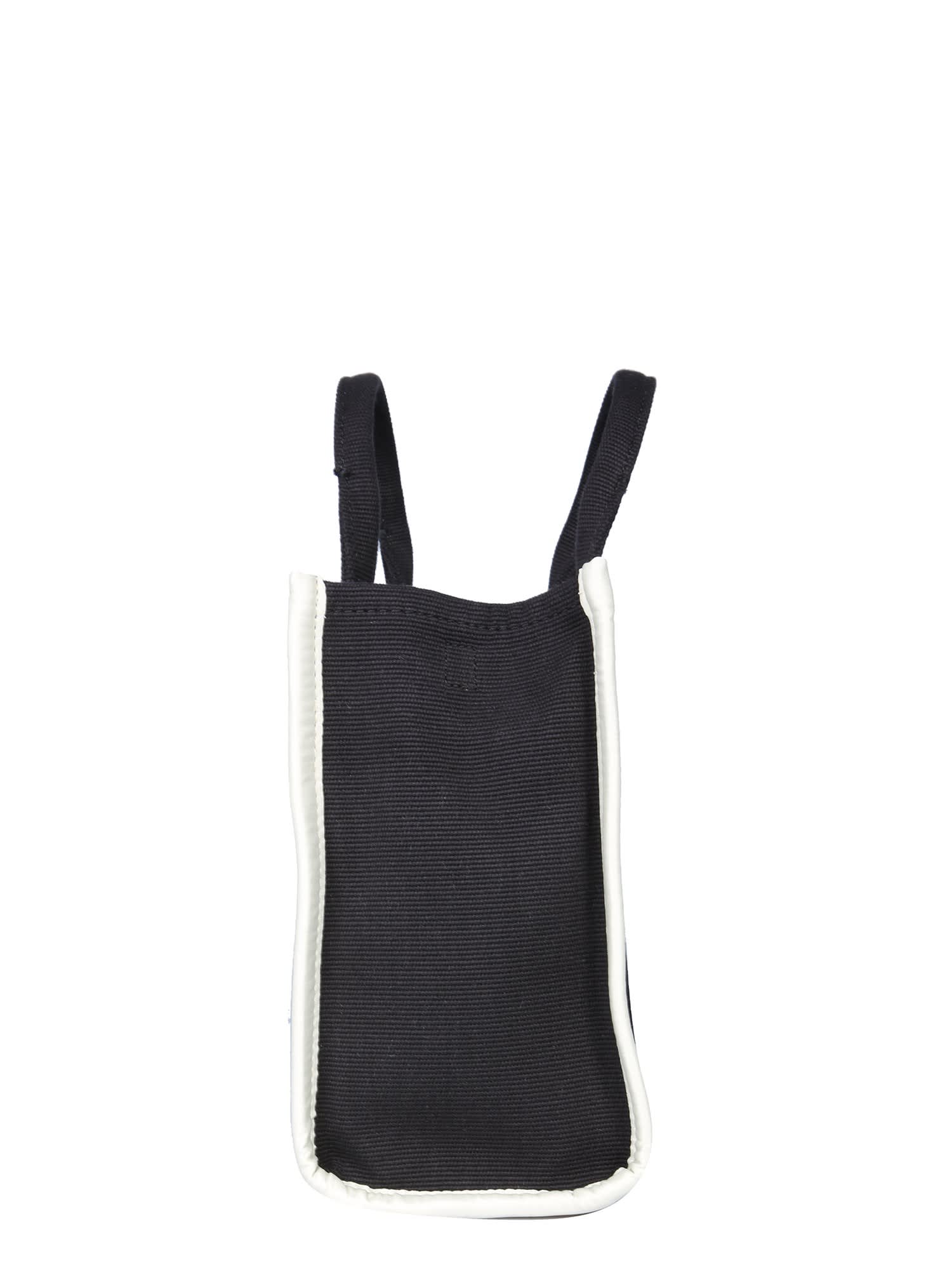Marc Jacobs Structured Medium Tote With Dual Handles In Black
