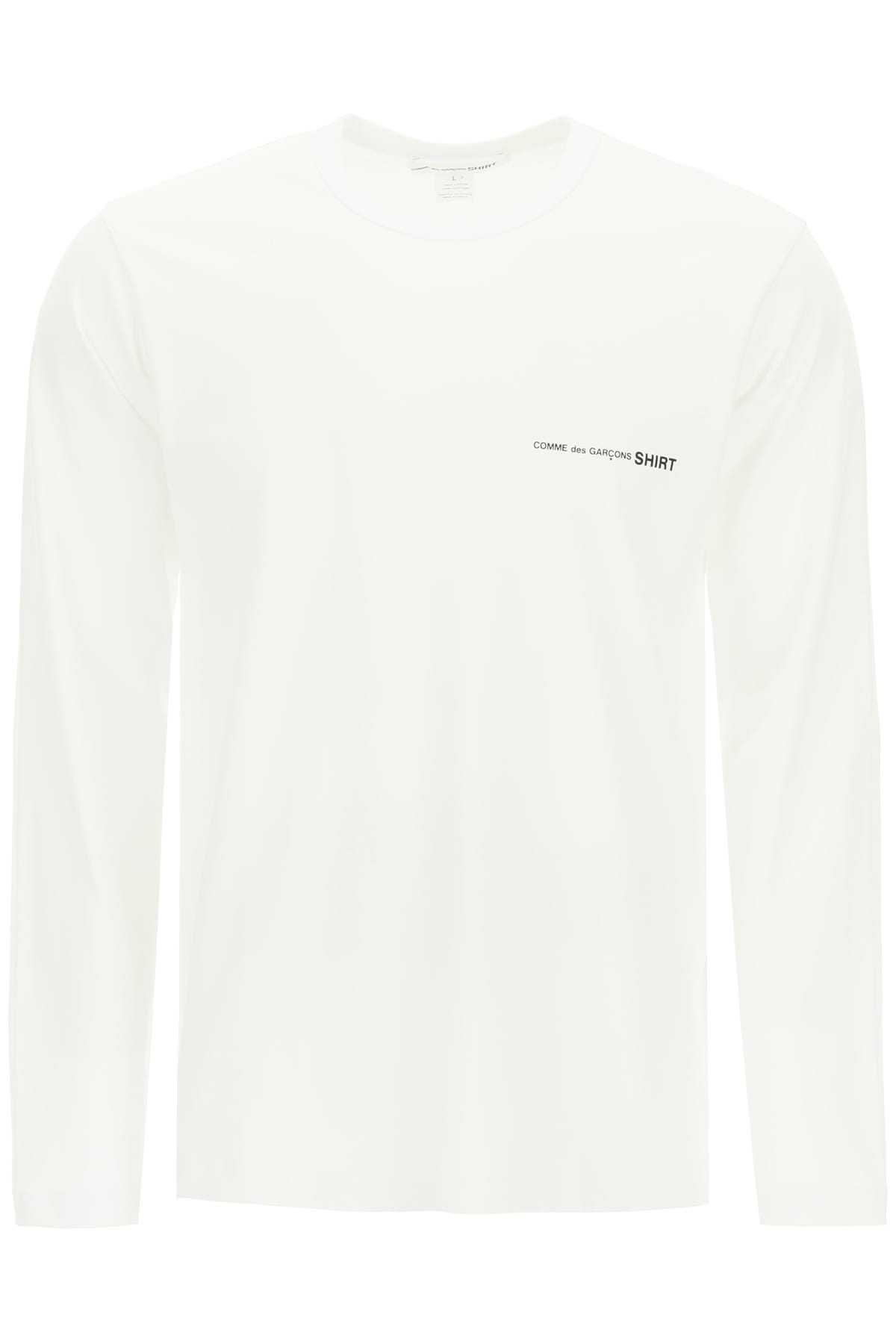 Comme des Garçons Shirt Long-sleeved T-shirt With Logo Print