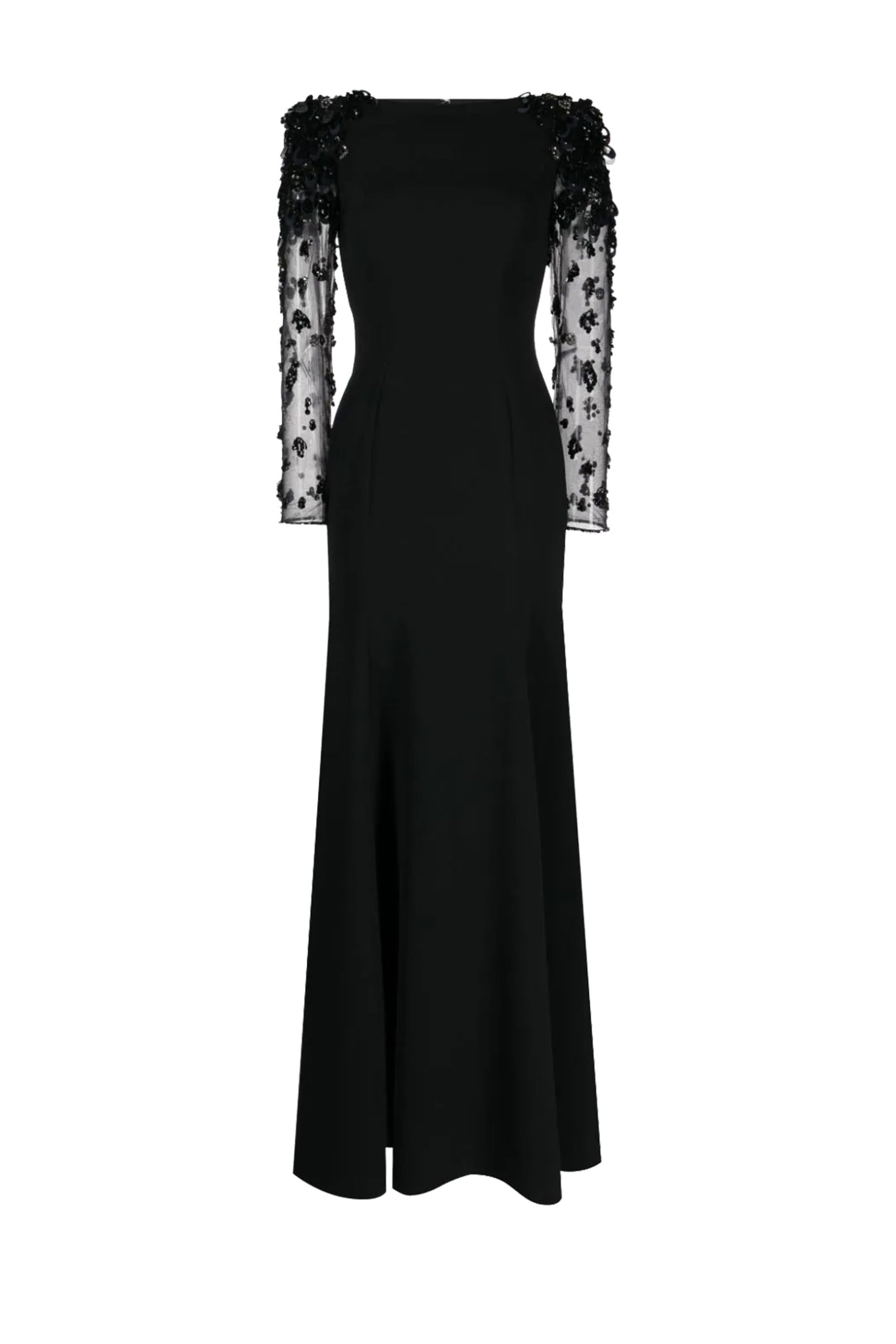 Shop Jenny Packham Adulla Dress In Black