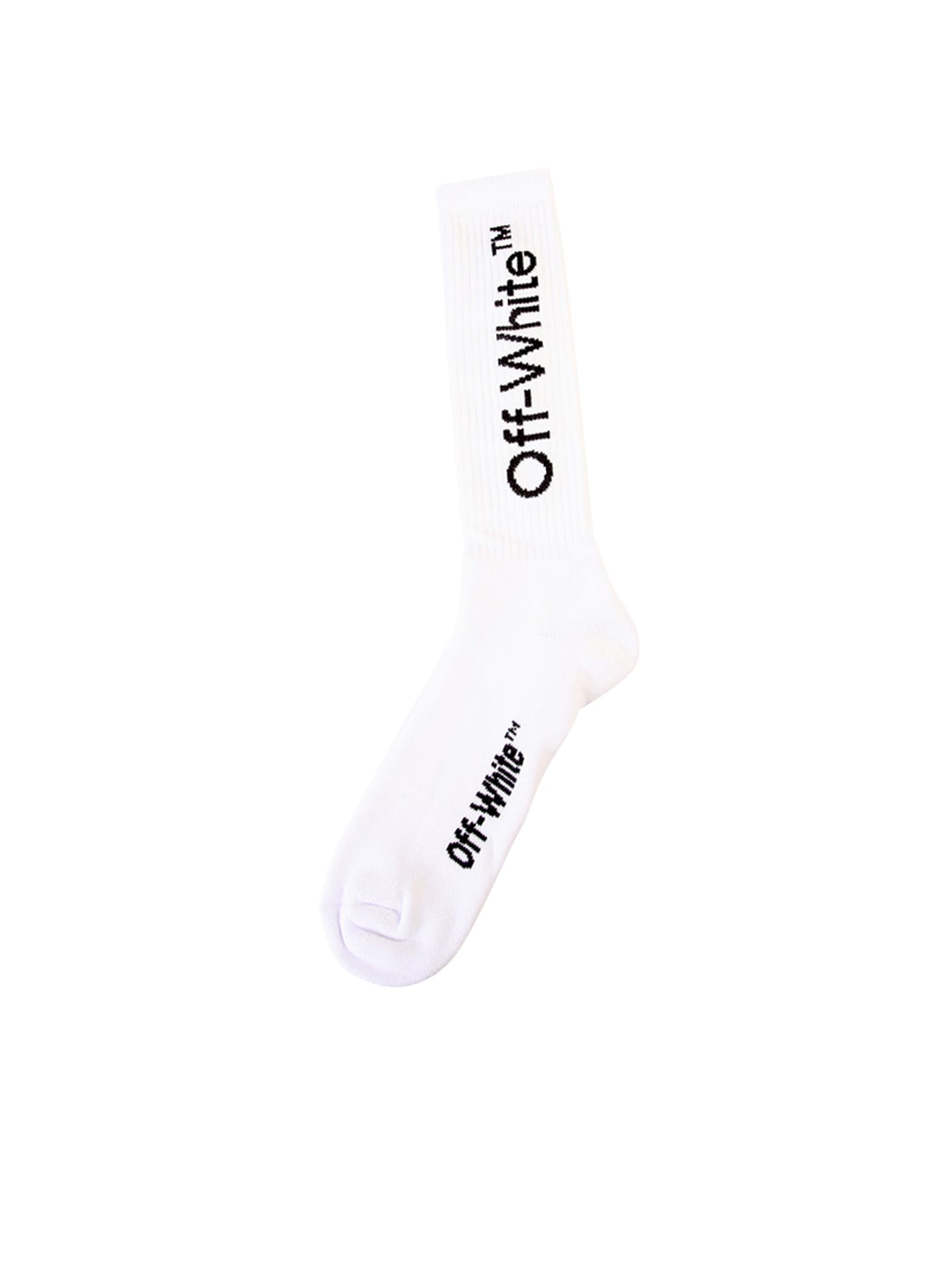 Off-white Branded Socks In White