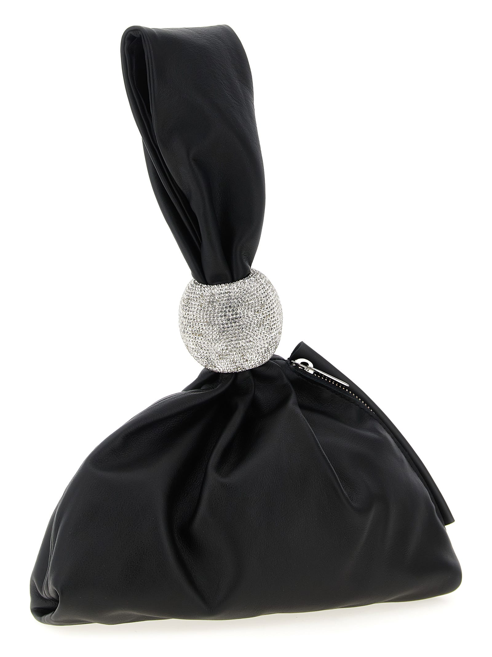 Giuseppe Di Morabito Embellished Detail Handbag Knot Handle In Black