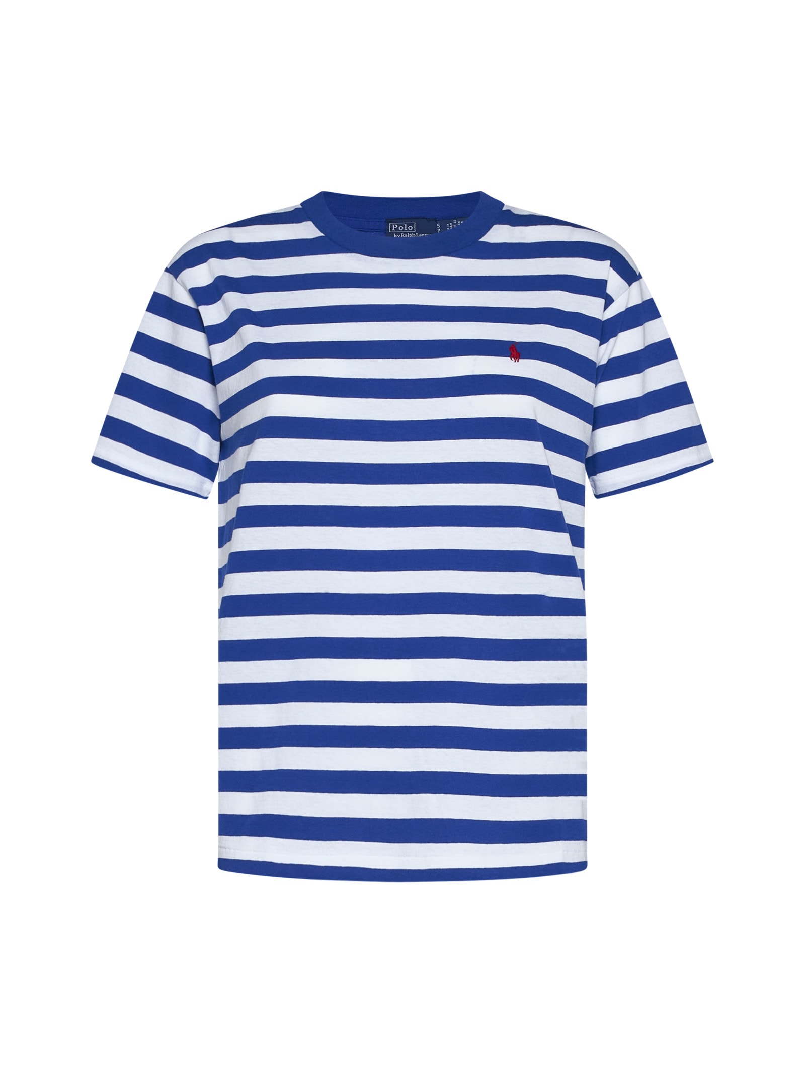 Shop Polo Ralph Lauren T-shirt In Sapphire Star/white