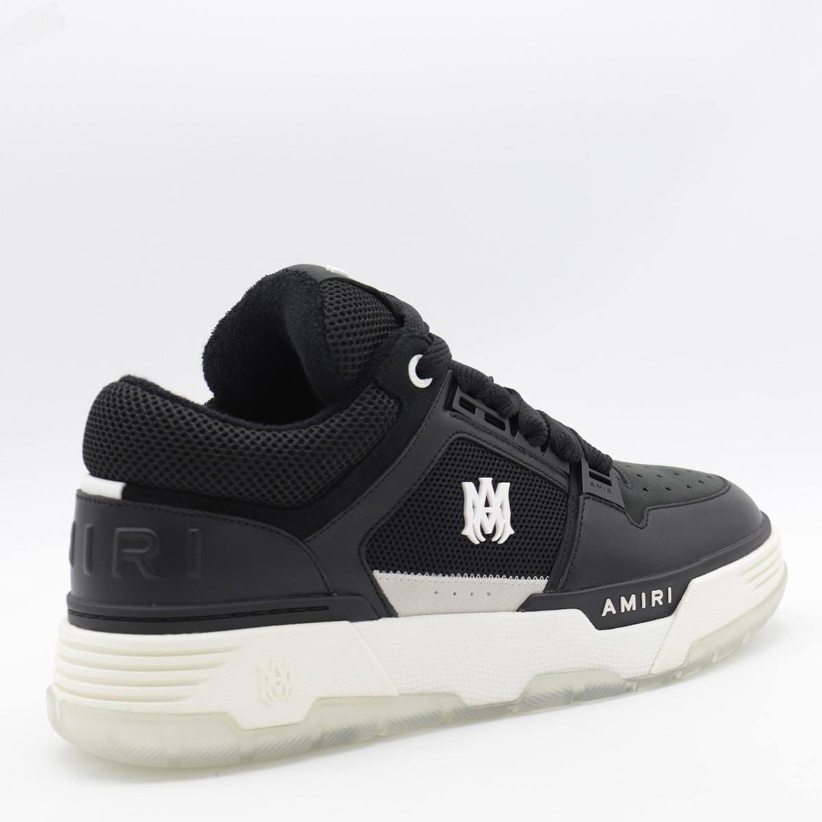 Amiri Ma-1 Sneakers - Leather - Black In Black