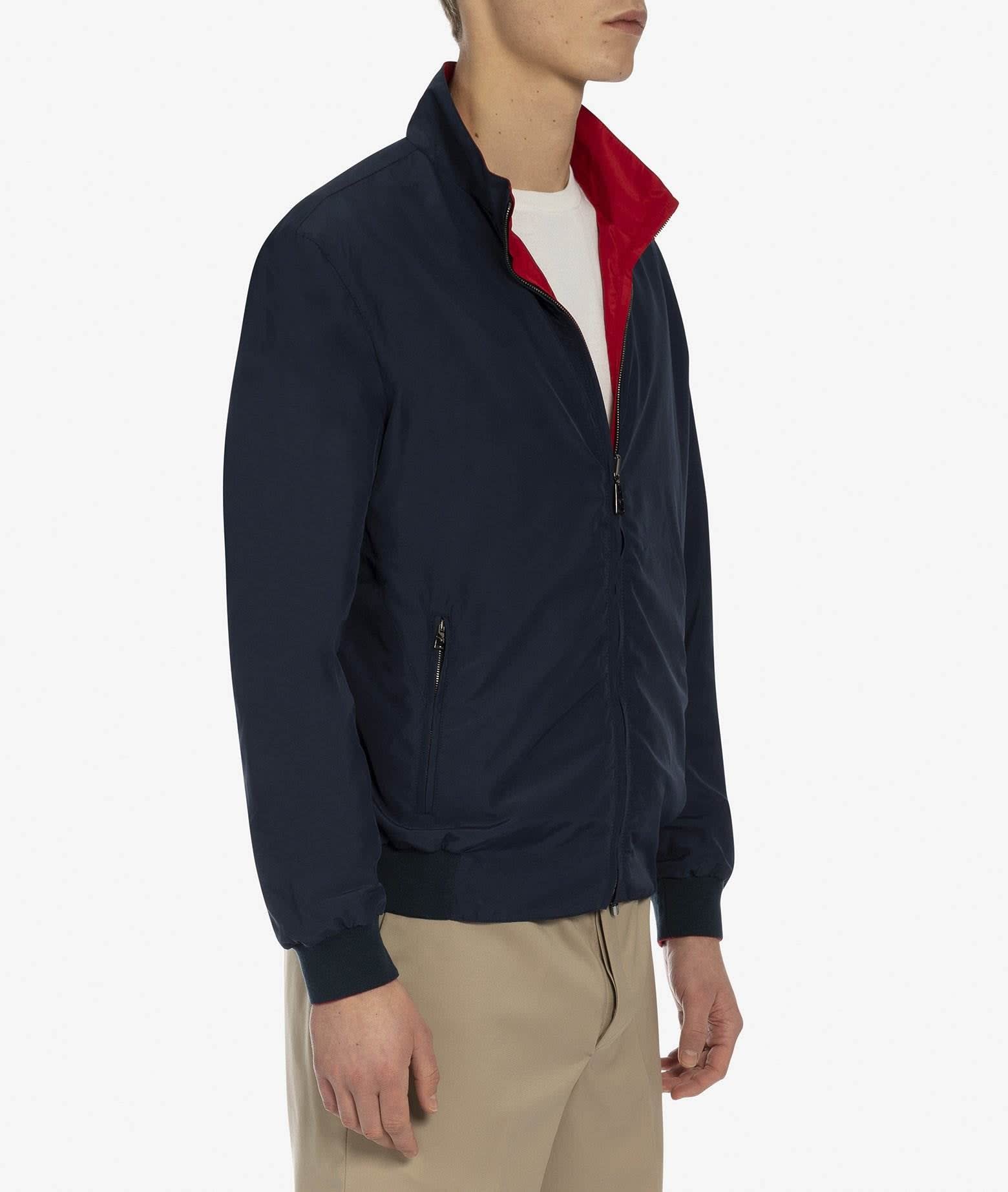 Shop Larusmiani Leeward Jacket Jacket In Blue