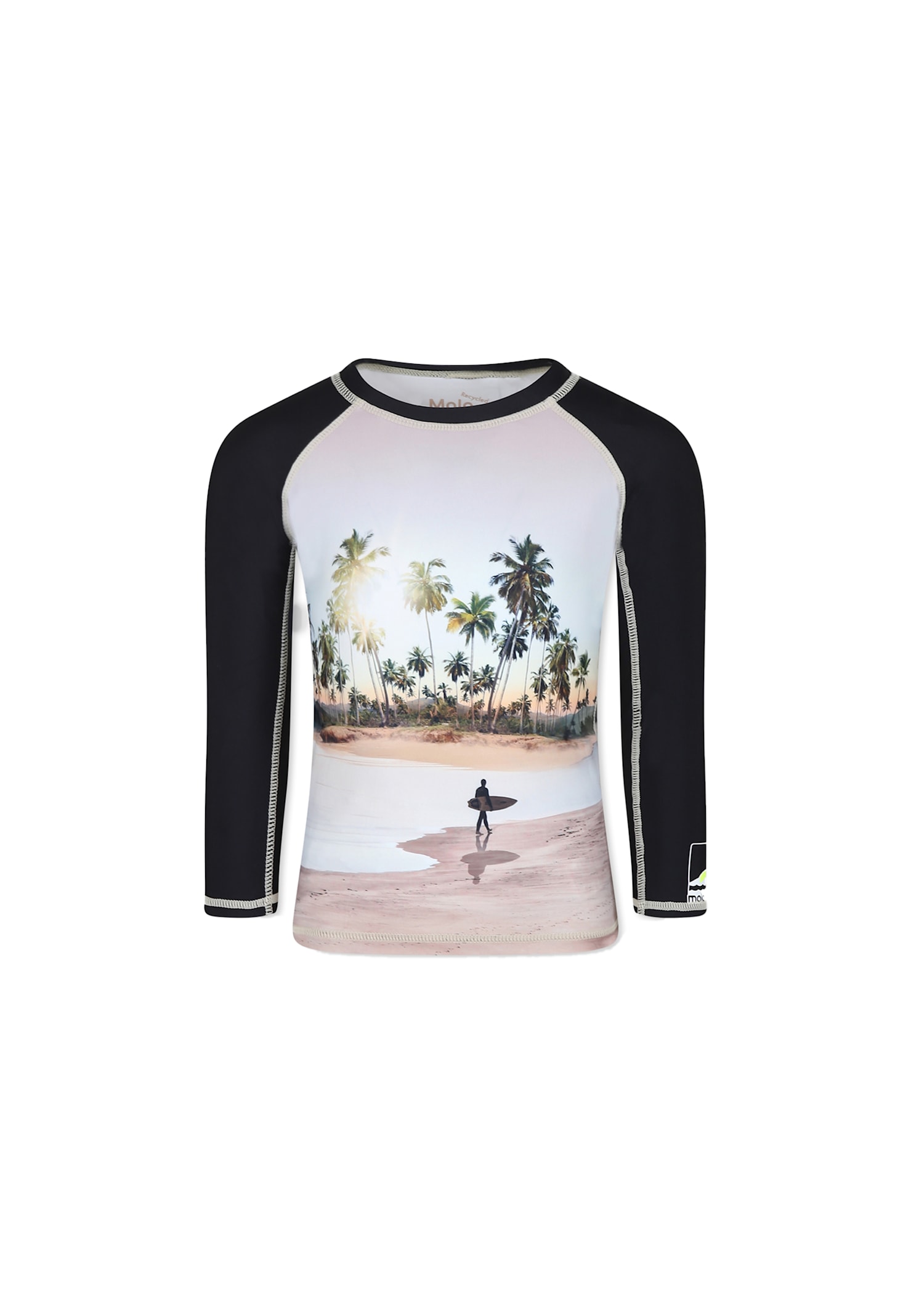 Molo Neptune Swim T-shirt In Multicolor