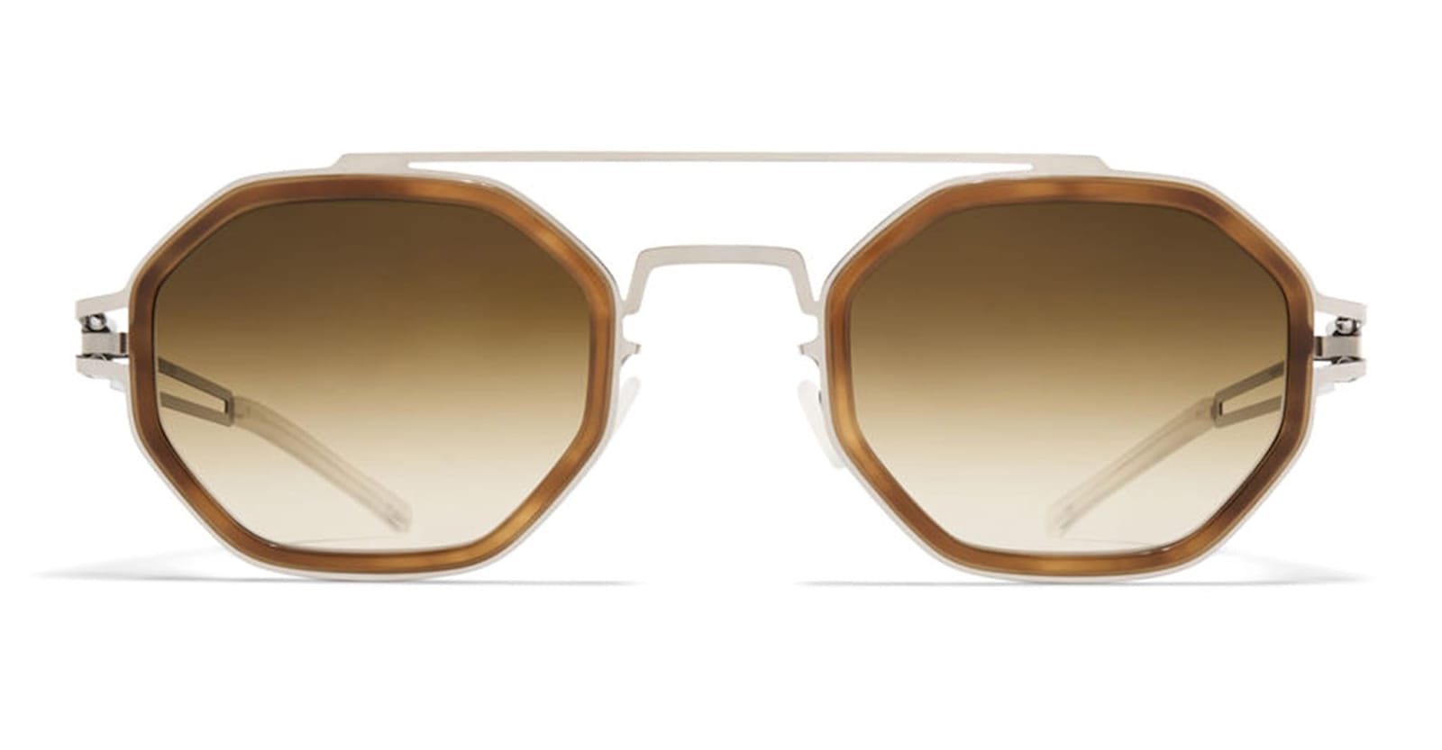 サングラス Mykita Mykita - ARTURO - 370 a92 shiny silver ga Mykita Arturo - A92 Shiny Silver Sunglasses | ModeSens