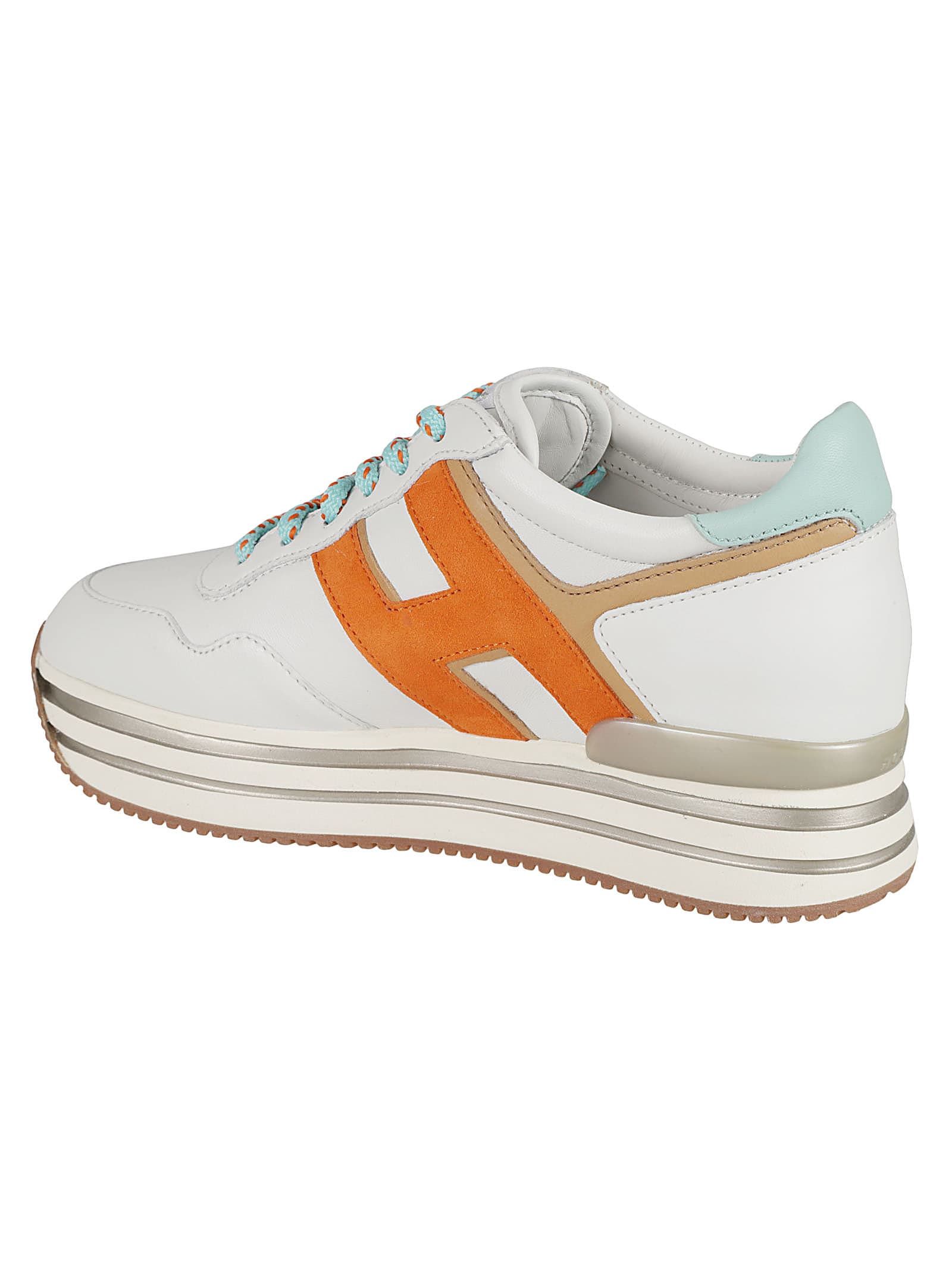 Shop Hogan Midi H222 Low-top Sneakers