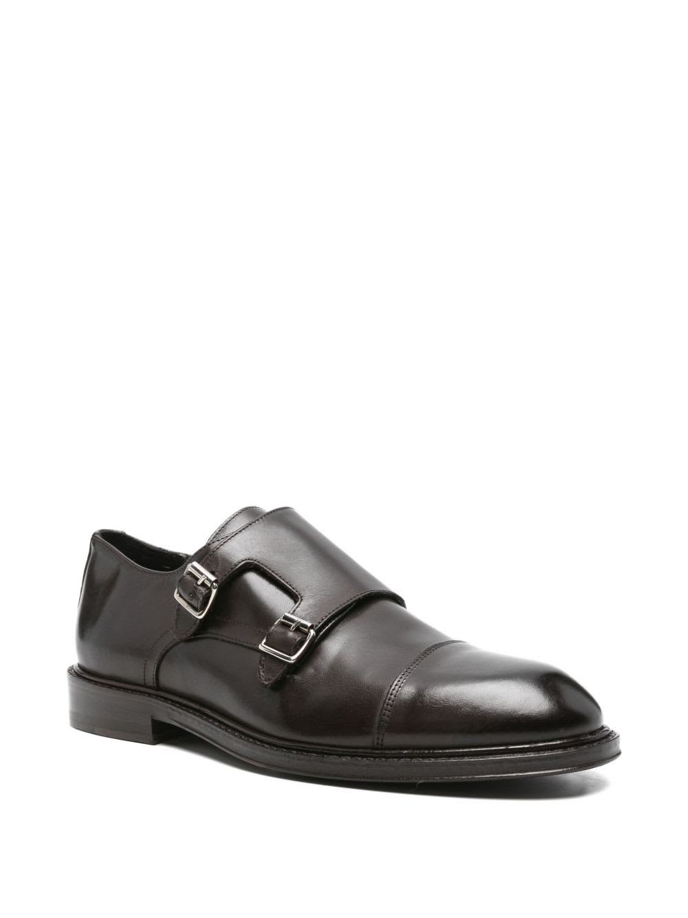 Corneliani Double-bush Loafers In Black