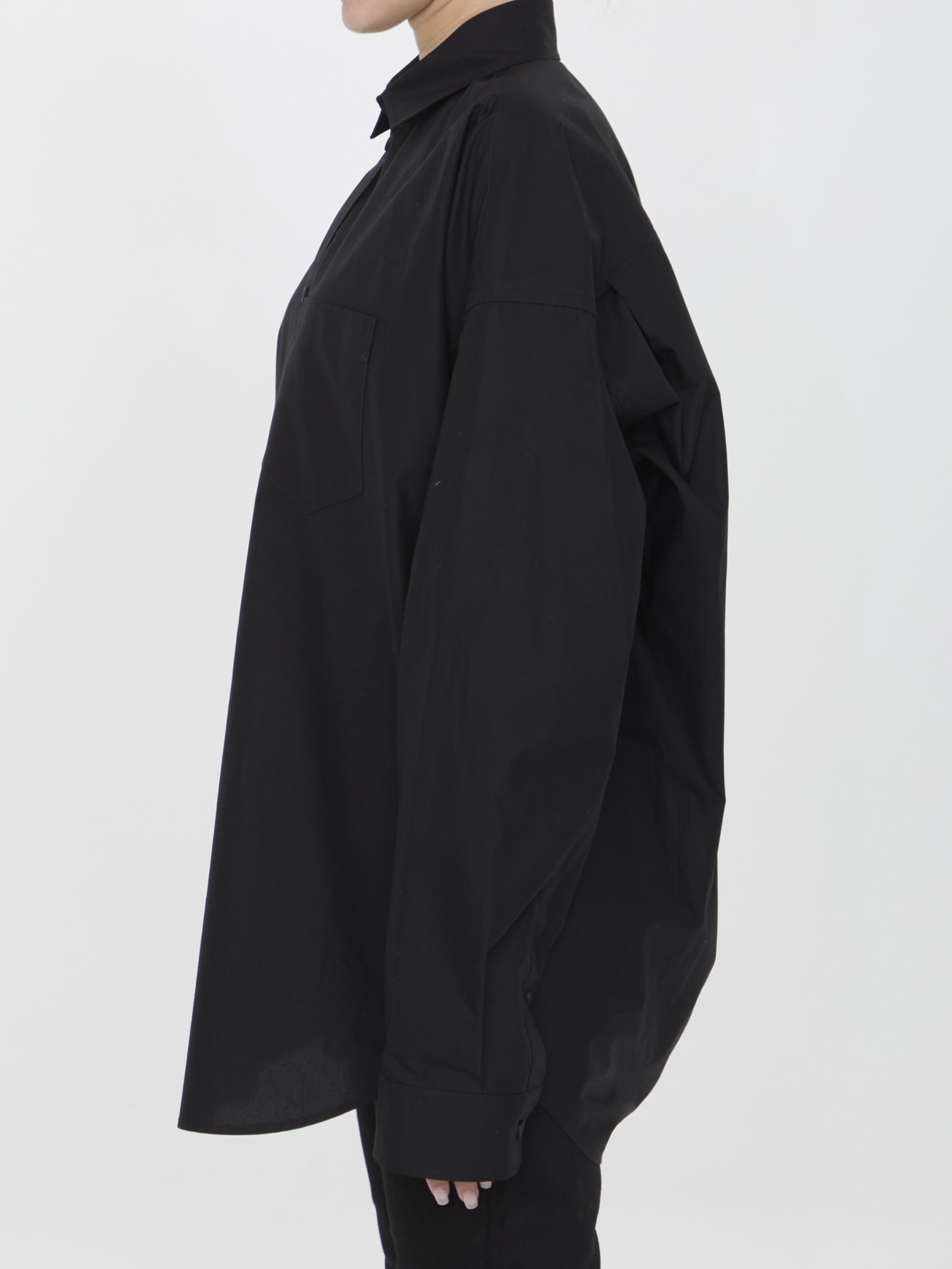 Shop Balenciaga Shirt In Black