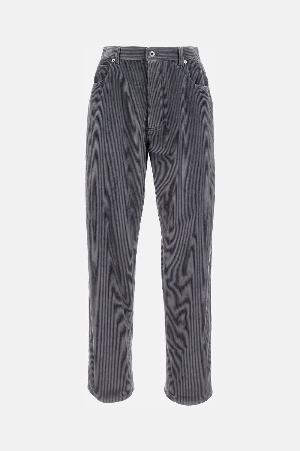 Bottega Veneta Corduroy Trousers In Brown