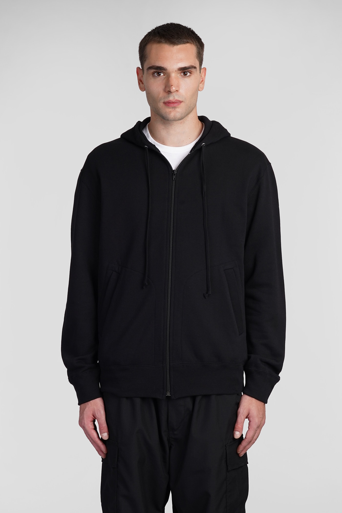 Shop Comme Des Garçons Play Sweatshirt In Black Cotton