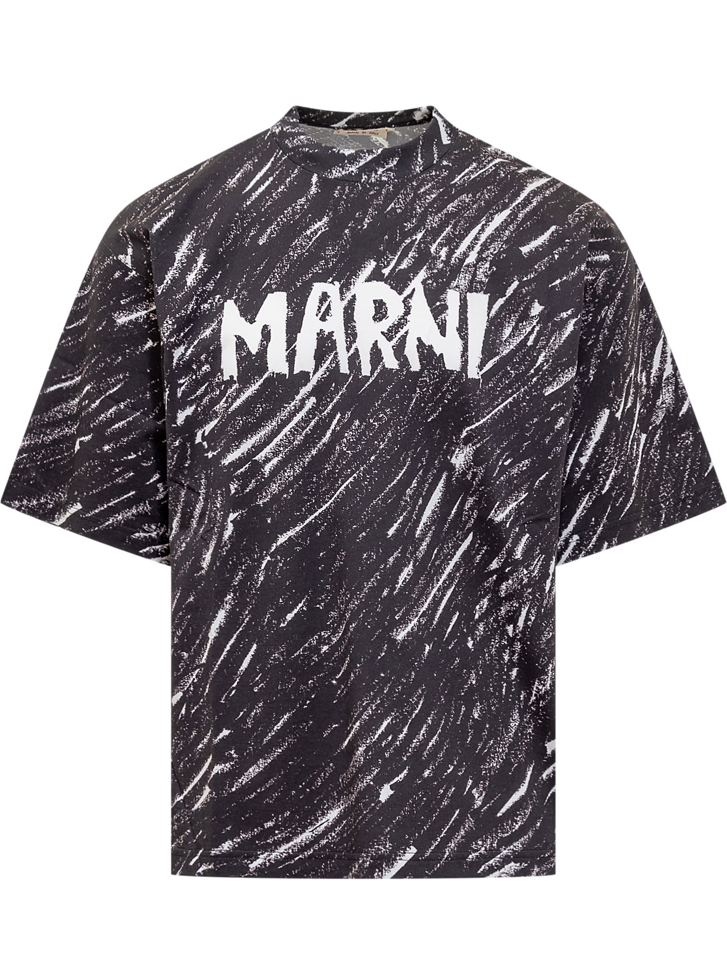 Marni T-shirt In Nero