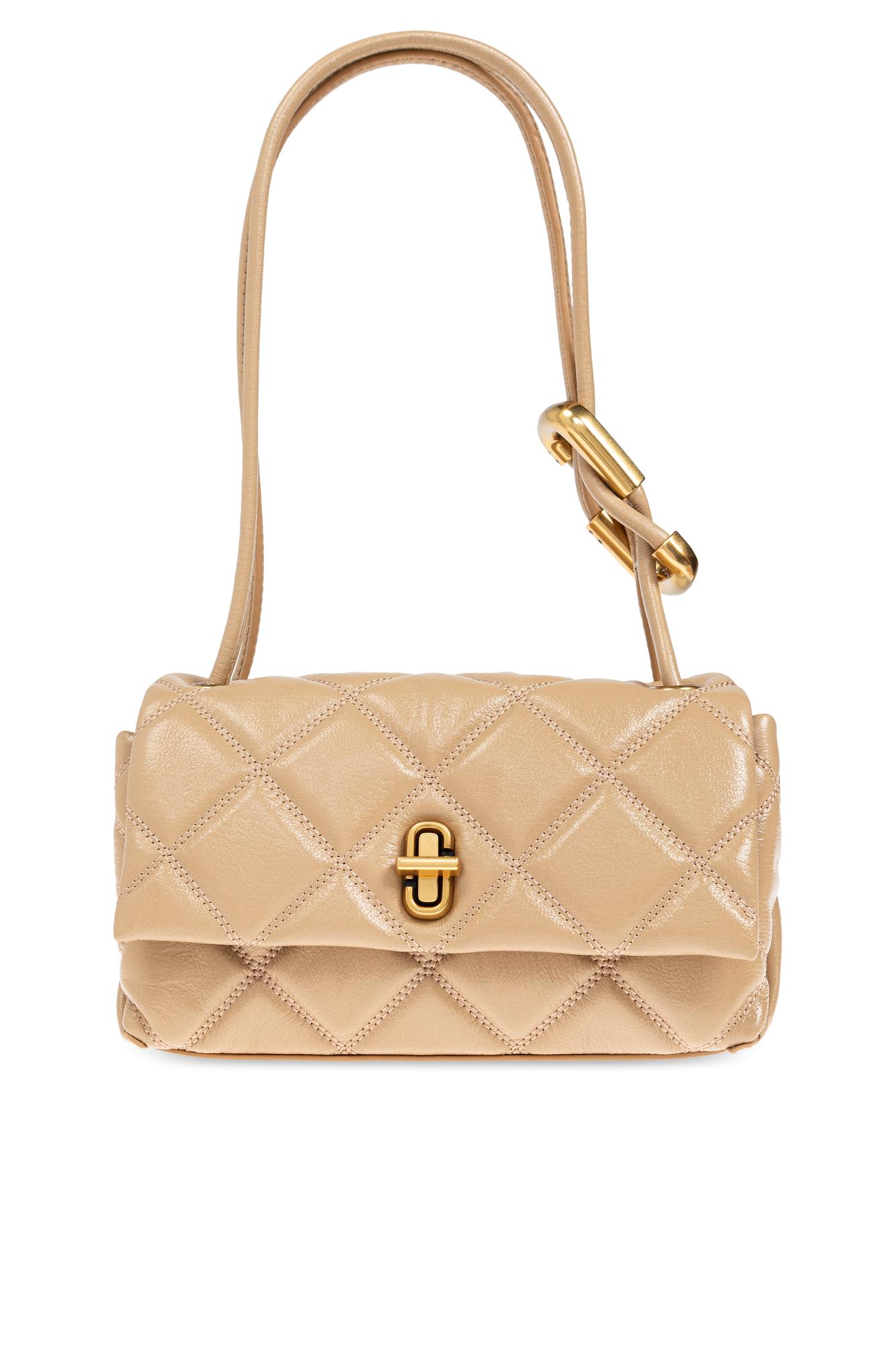 Marc Jacobs Shoulder Bag `the Quilted Mini Dual` In Neutral