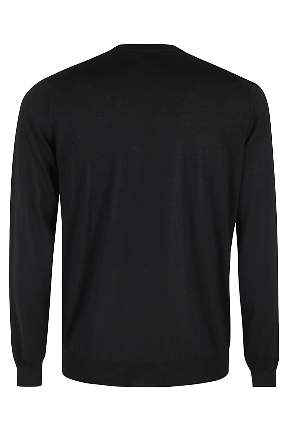 Shop Filippo De Laurentiis Girocollo ml R Merino In Nero