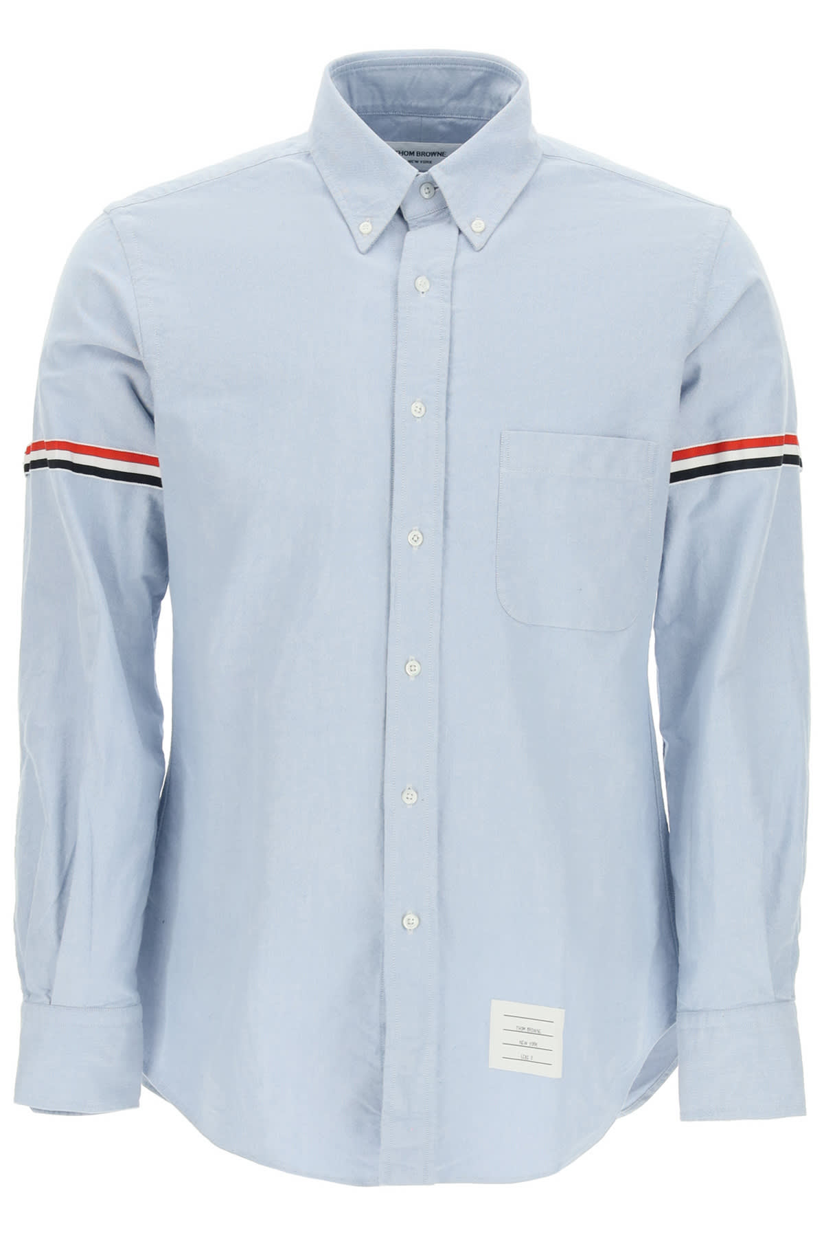 Thom Browne Shirt With Tricolor Ribbon