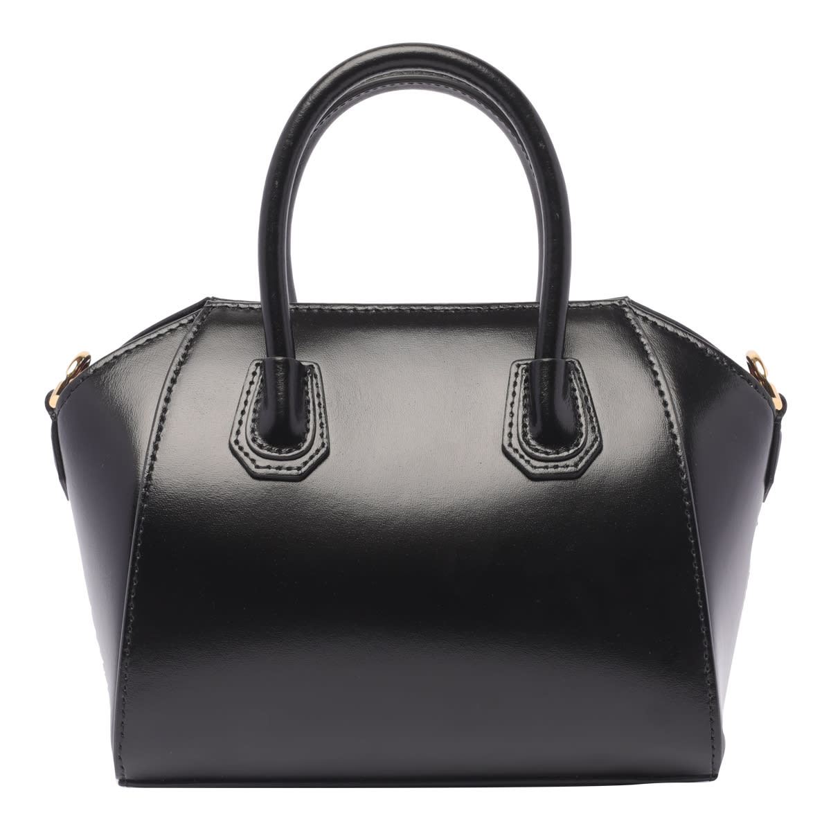 Shop Givenchy Toy Antigona Handbag In Black