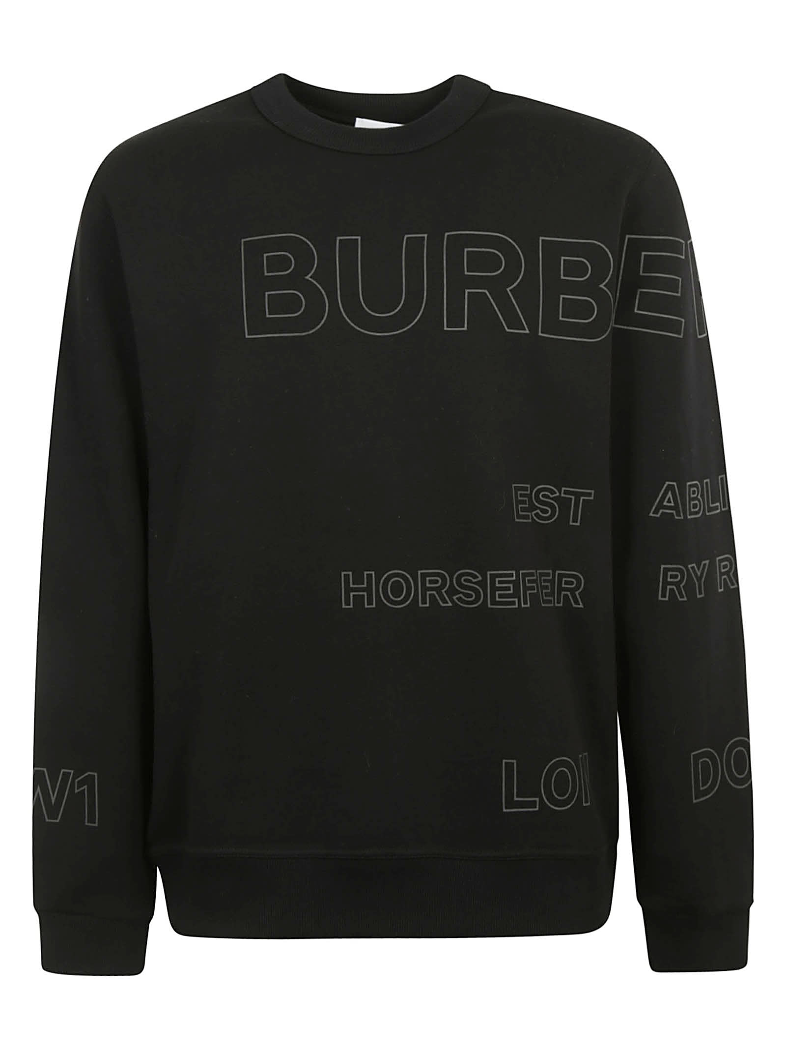 Burberry Side Logo Print Sweatshirt