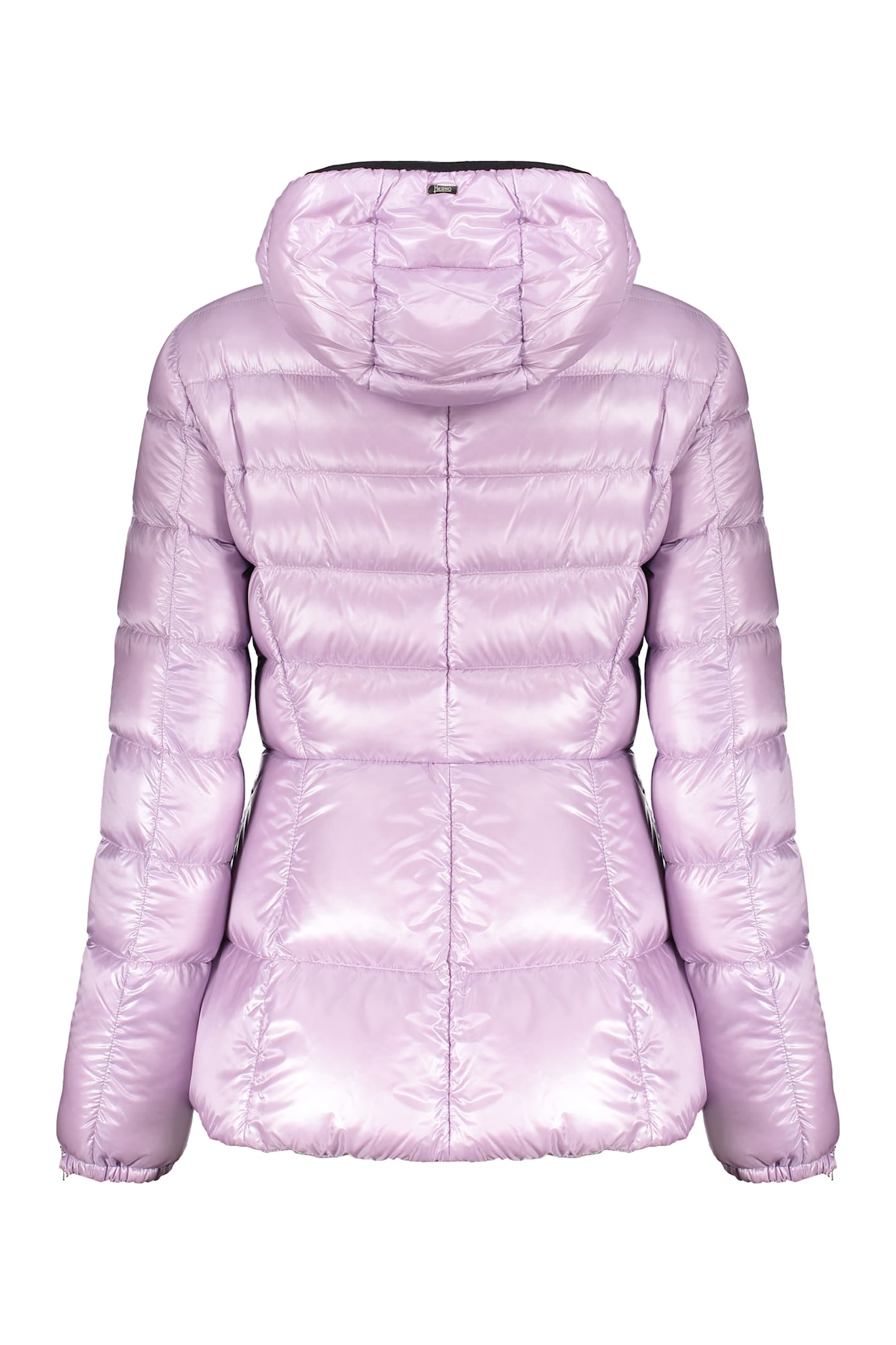 Herno Lightweight Lilac Jacket With Hood In Purple