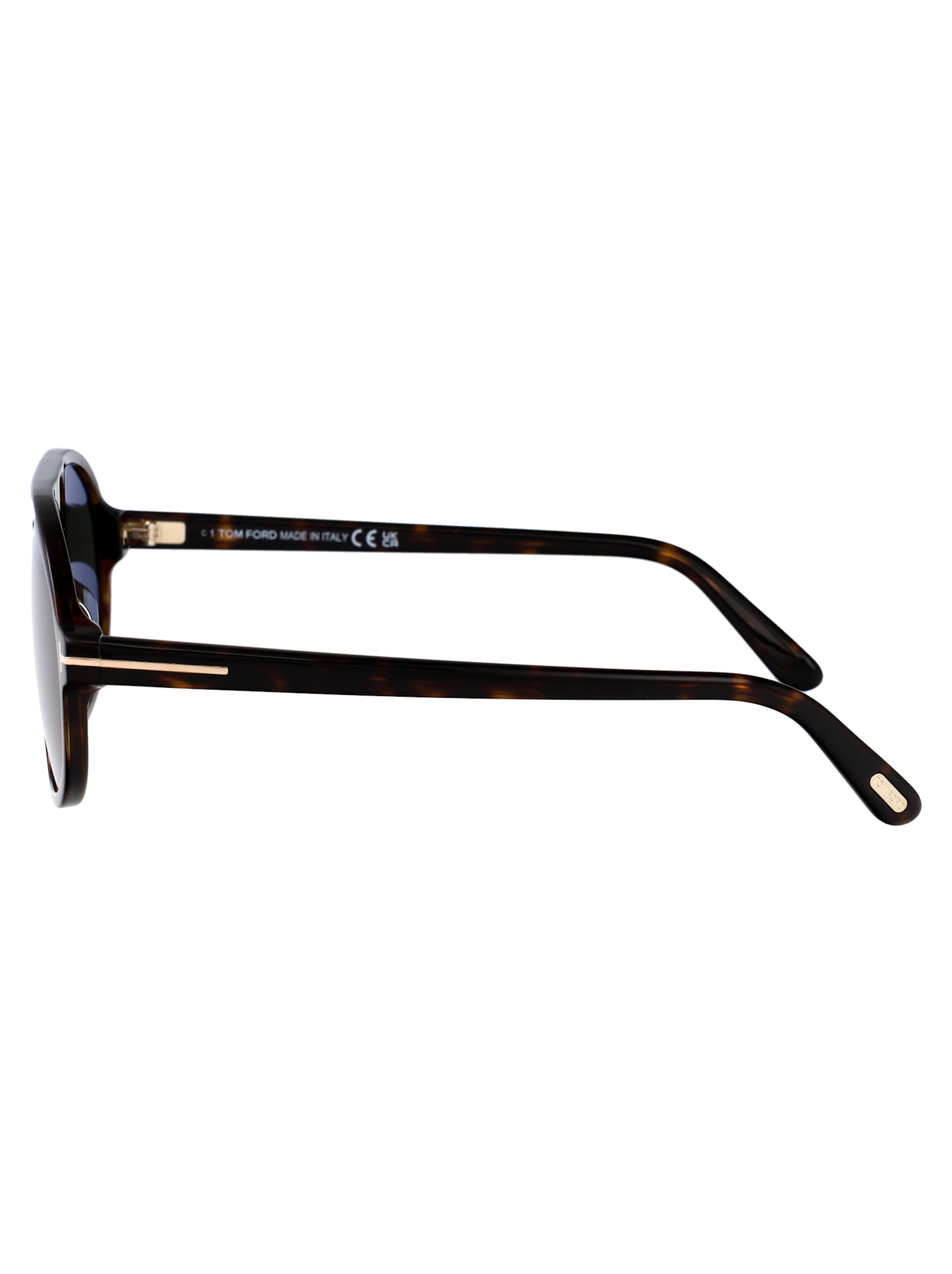 Tom Ford Sunglasses In Avana Scura / Verde