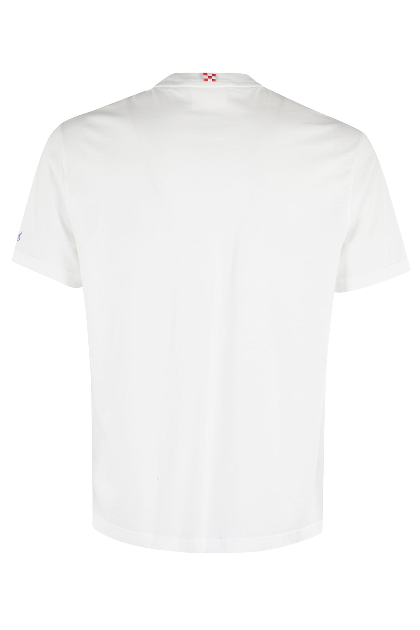 Shop Mc2 Saint Barth Cotton Classic Tshirt In N Emb