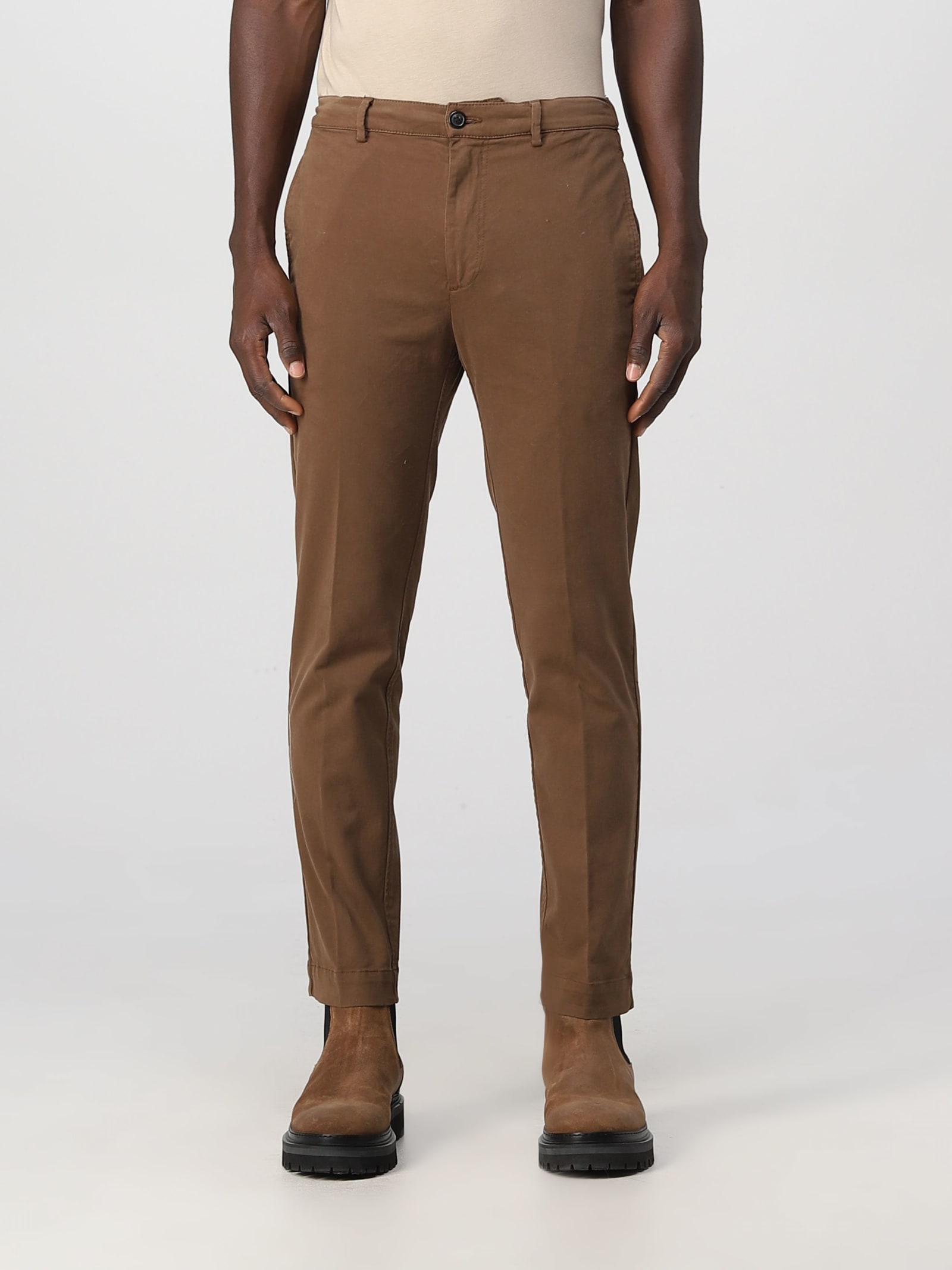 Mauro Grifoni Cotton Pants With Drawstring