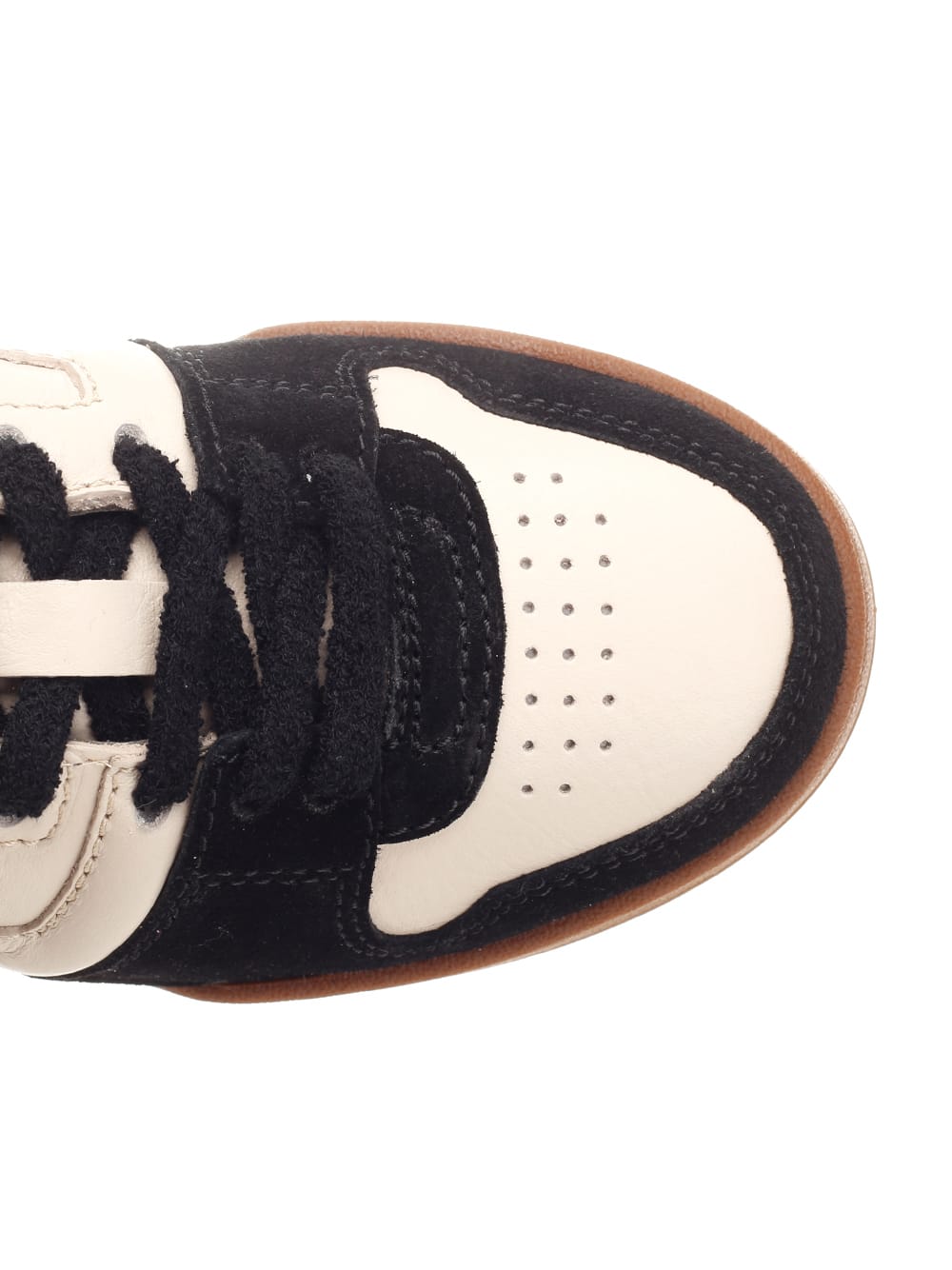 Fendi Match Leather And Suede Low Top Sneakers Shoes In Multi
