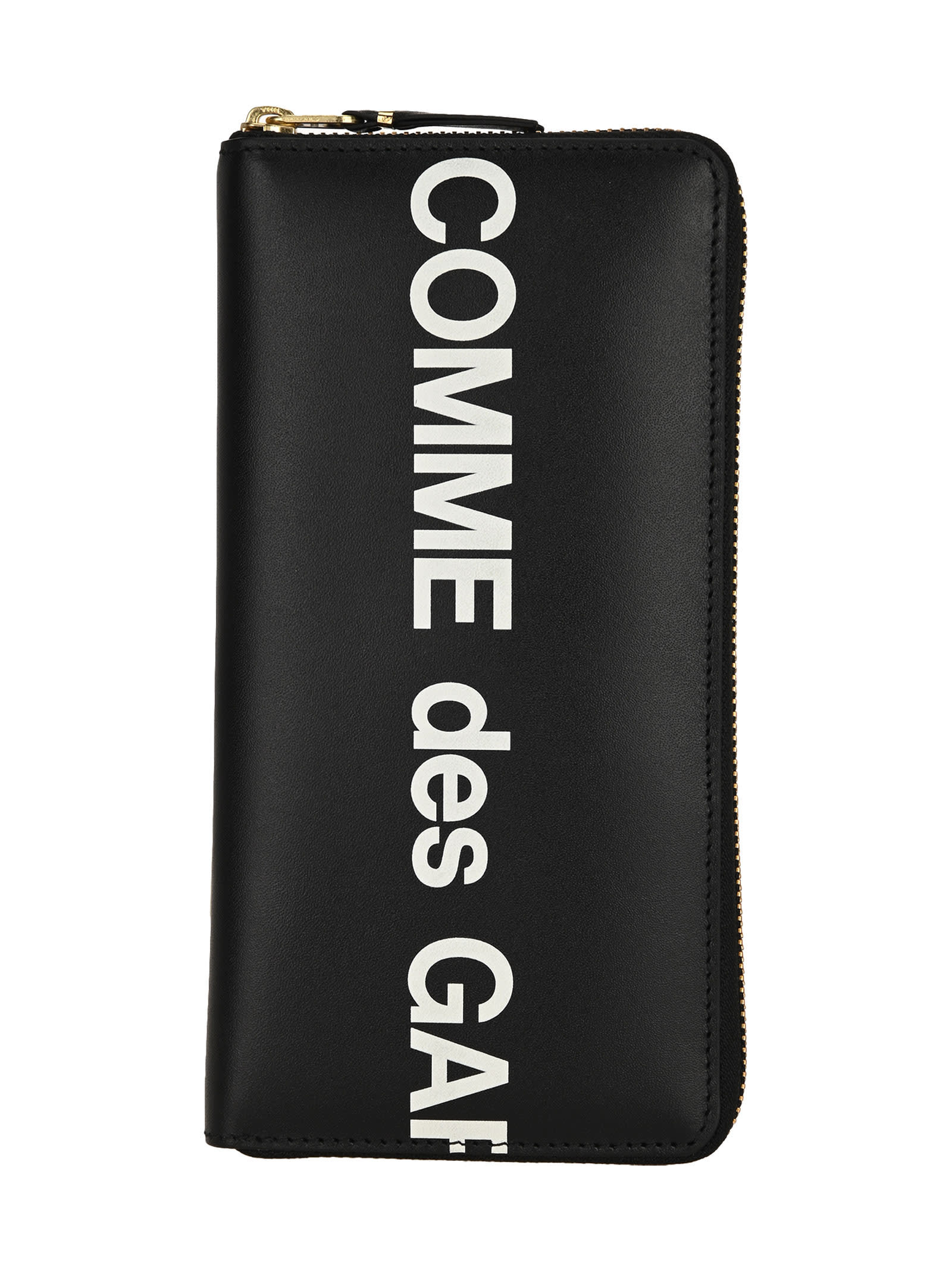 Shop Comme Des Garçons Continental Wallet In Black