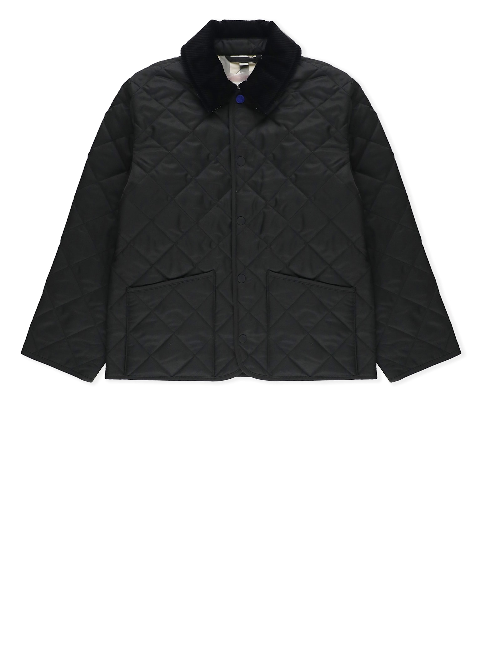 BURBERRY CHECK QUILTED JACKET 