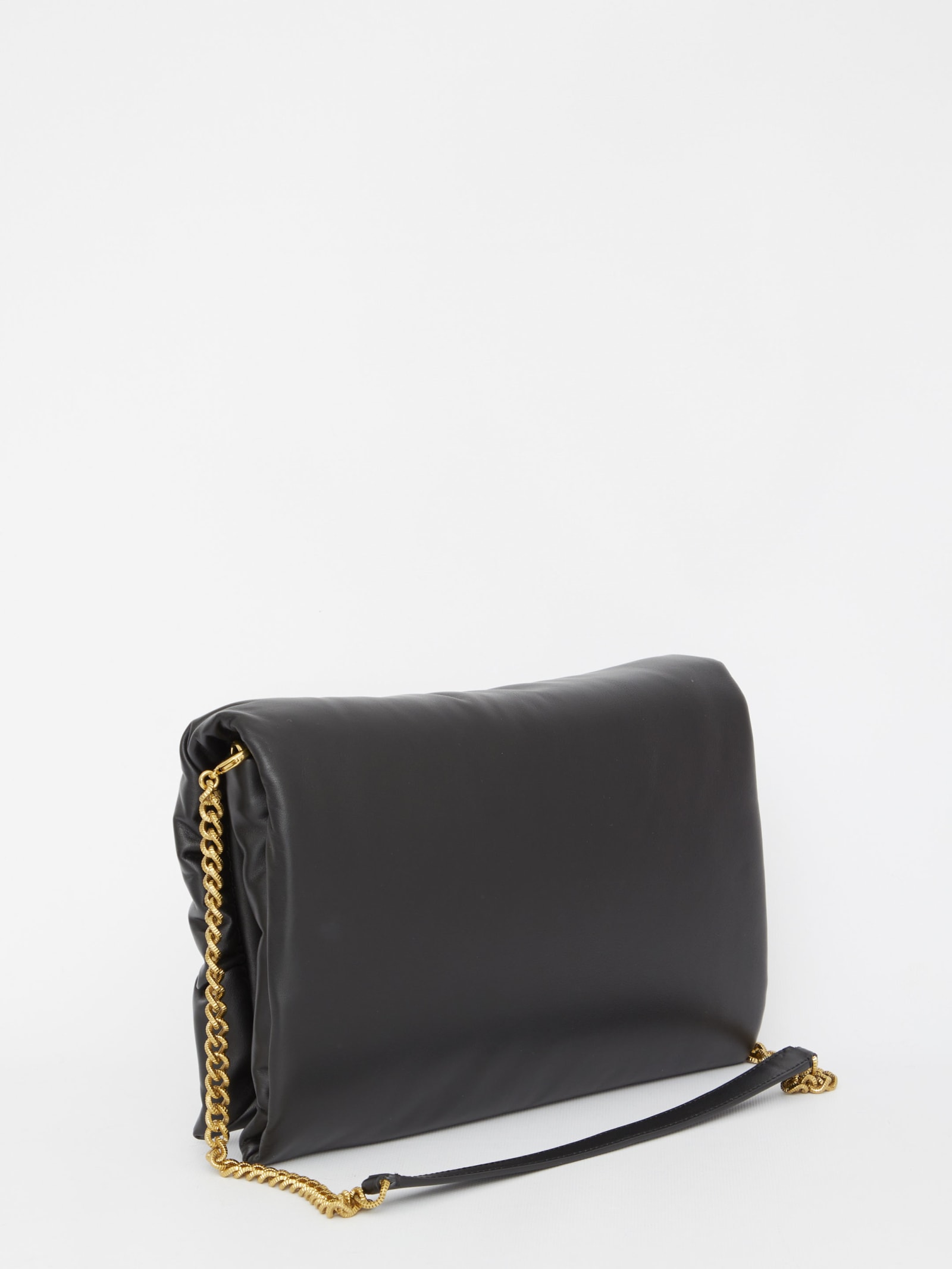 Shop Dolce & Gabbana Devotion Soft Medium Bag In Black